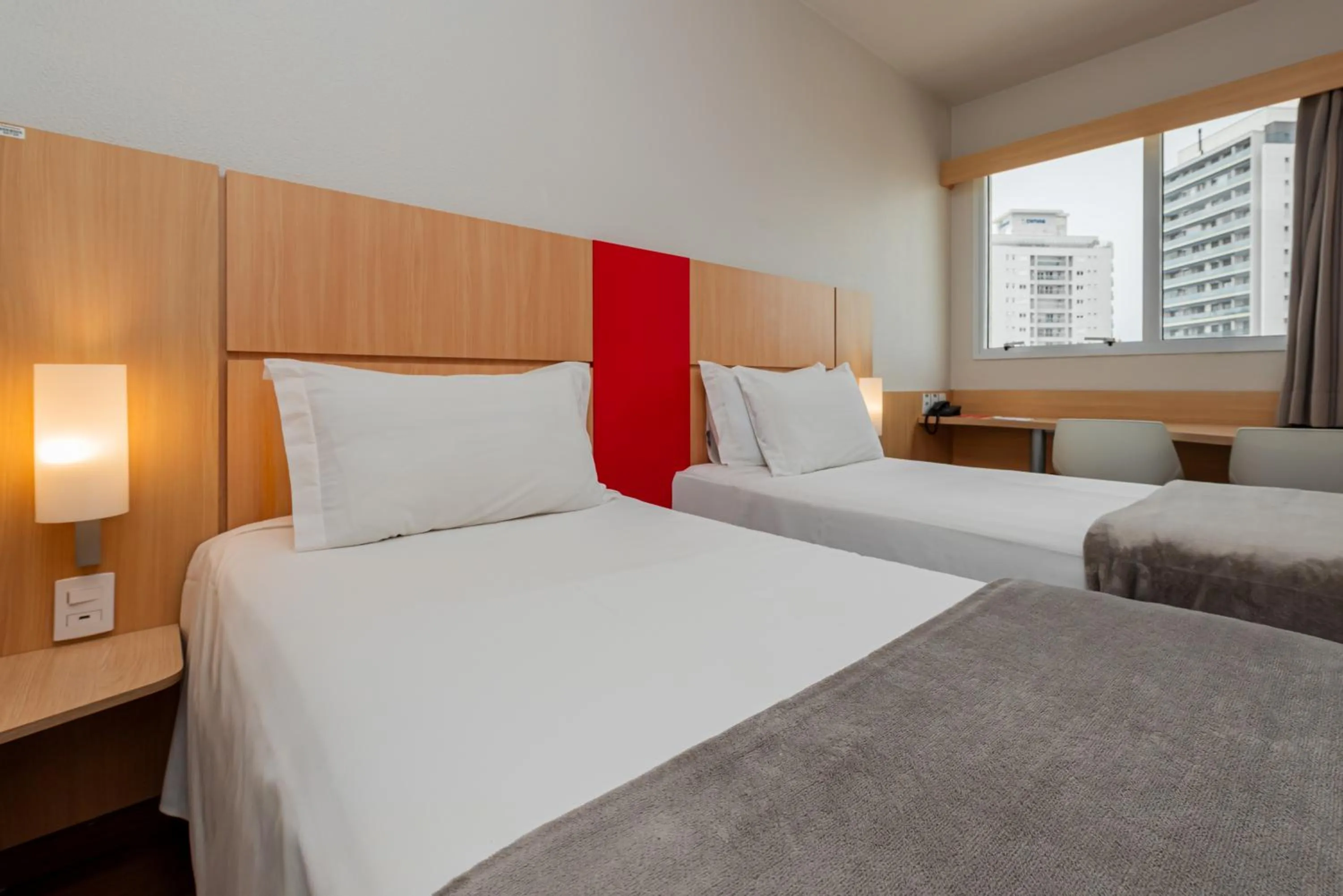 Bed in Ibis Florianopolis