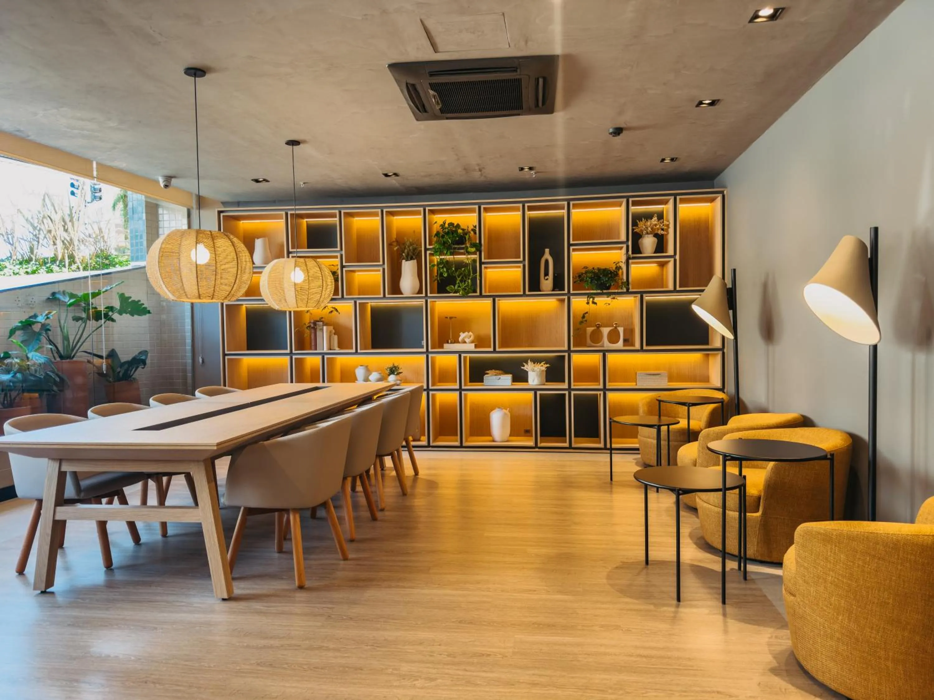 Living room in Ibis Florianopolis