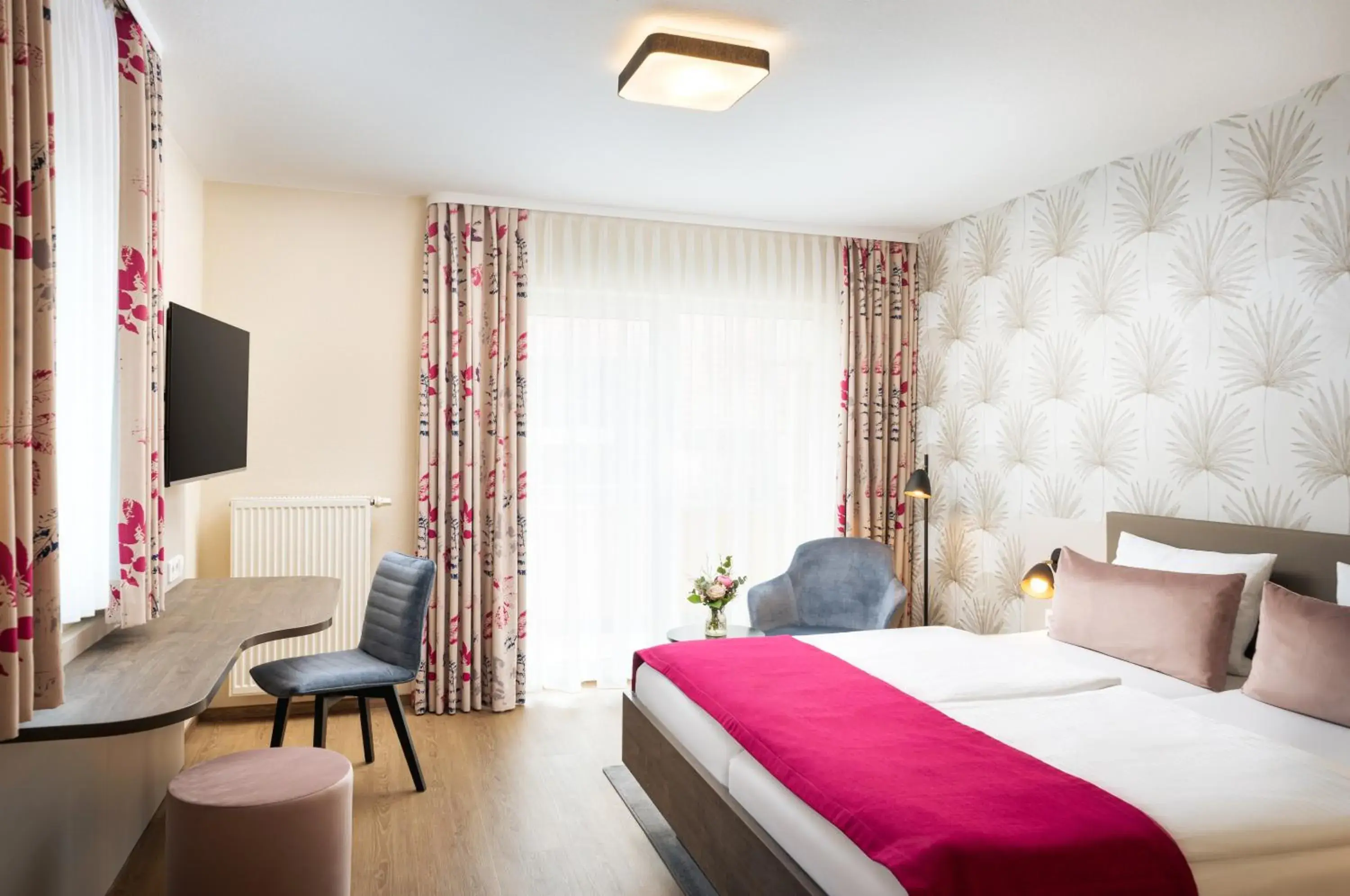 Double Room with Balcony in Hotel-Residenz Immenhof Double Room with Balcony in Hotel-Residenz Immenhof