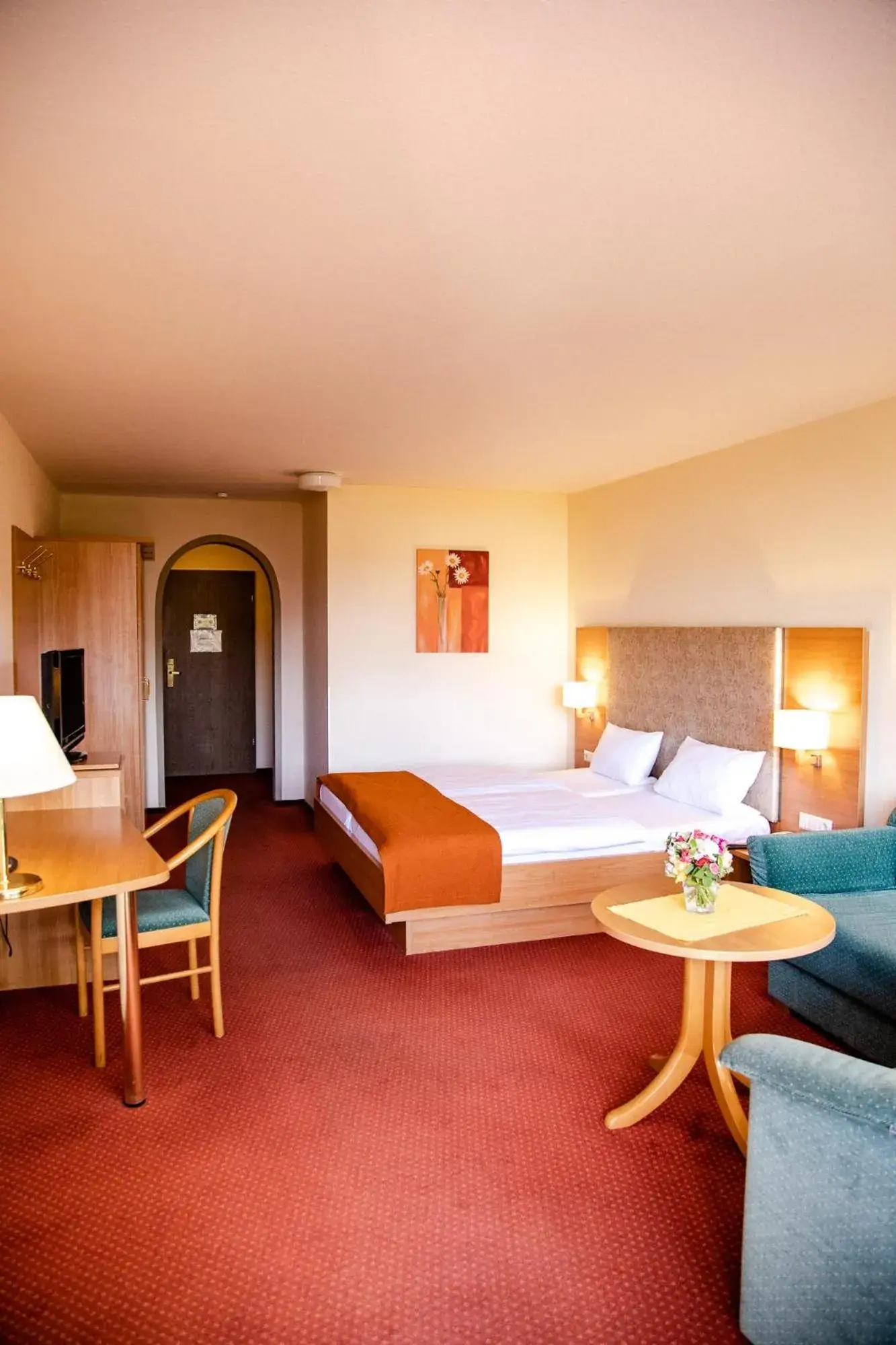 Comfort Double Room with Balcony - single occupancy in Hotel-Residenz Immenhof Comfort Double Room with Balcony - single occupancy in Hotel-Residenz Immenhof