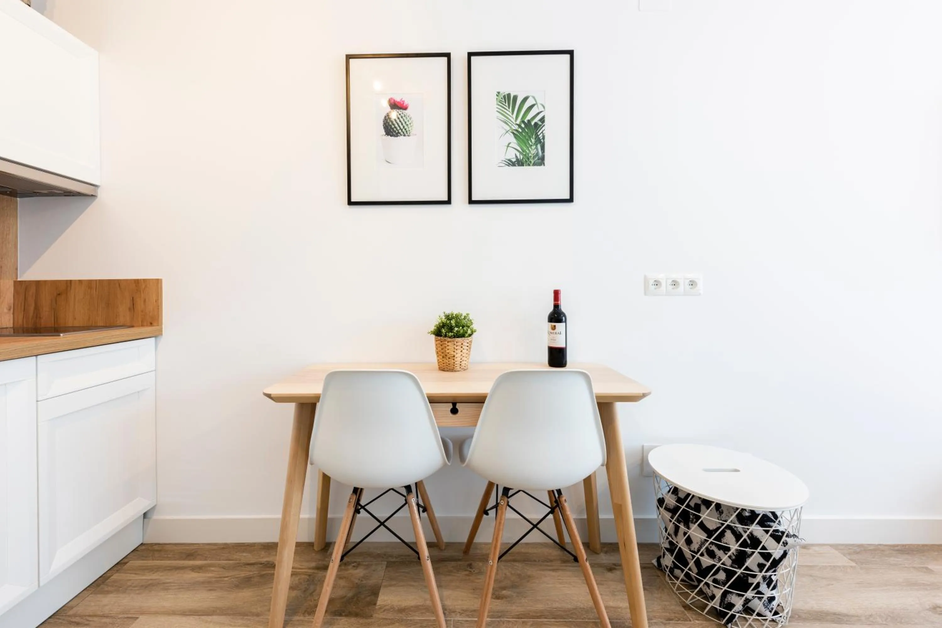 Kitchen or kitchenette in Apartamentos Toboso Plaza