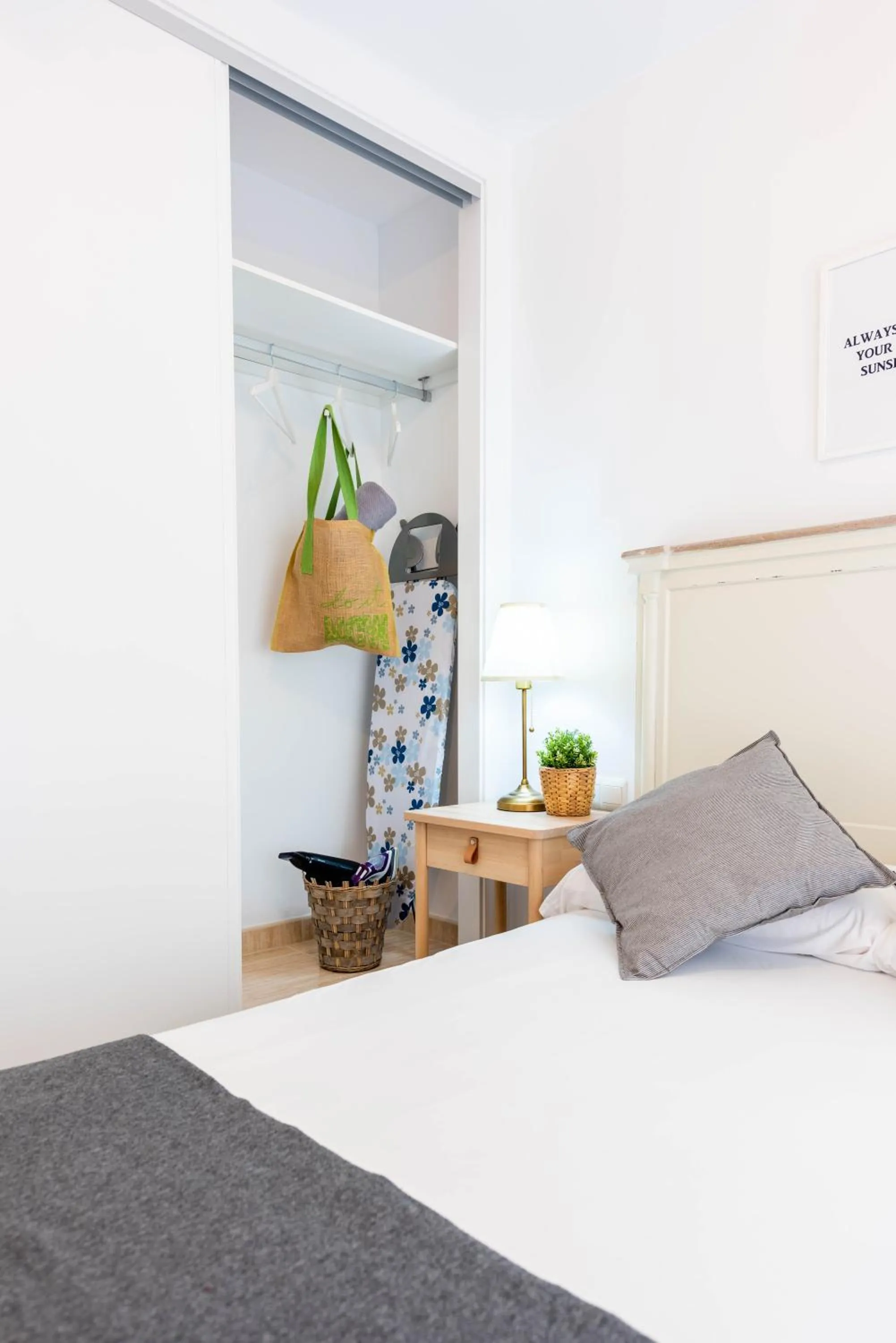 Bed in Apartamentos Toboso Plaza