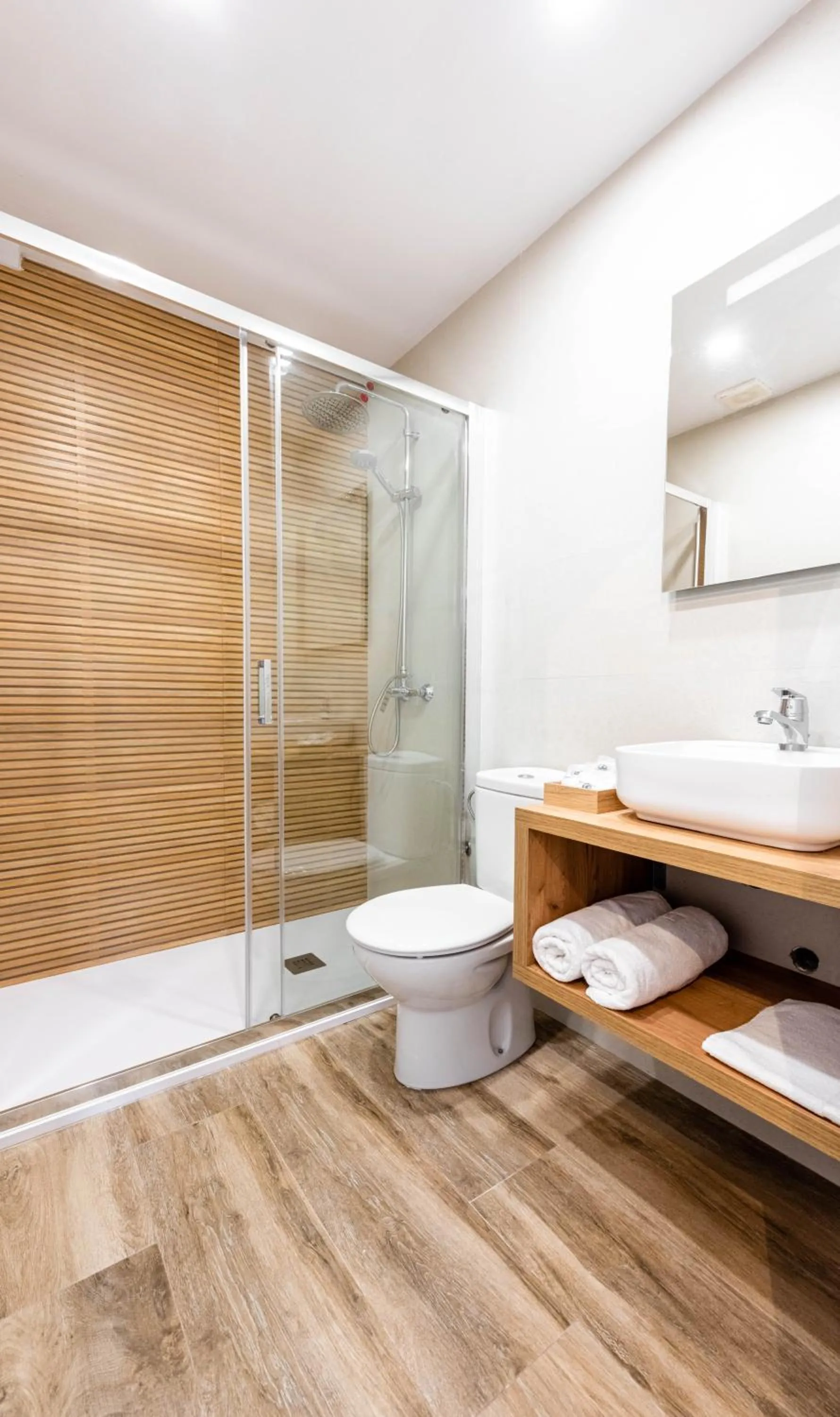 Toilet in Apartamentos Toboso Plaza