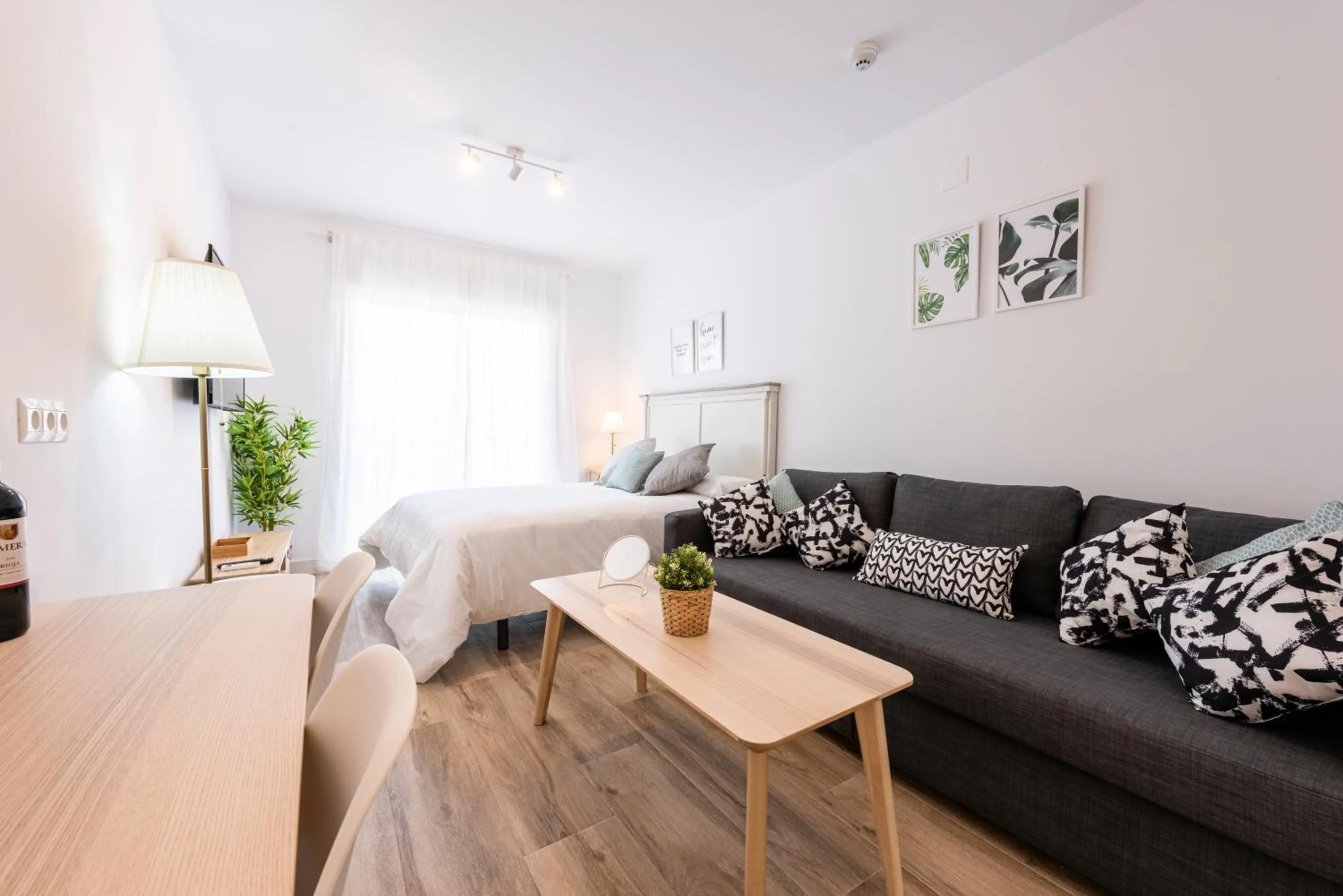 Bed in Apartamentos Toboso Plaza