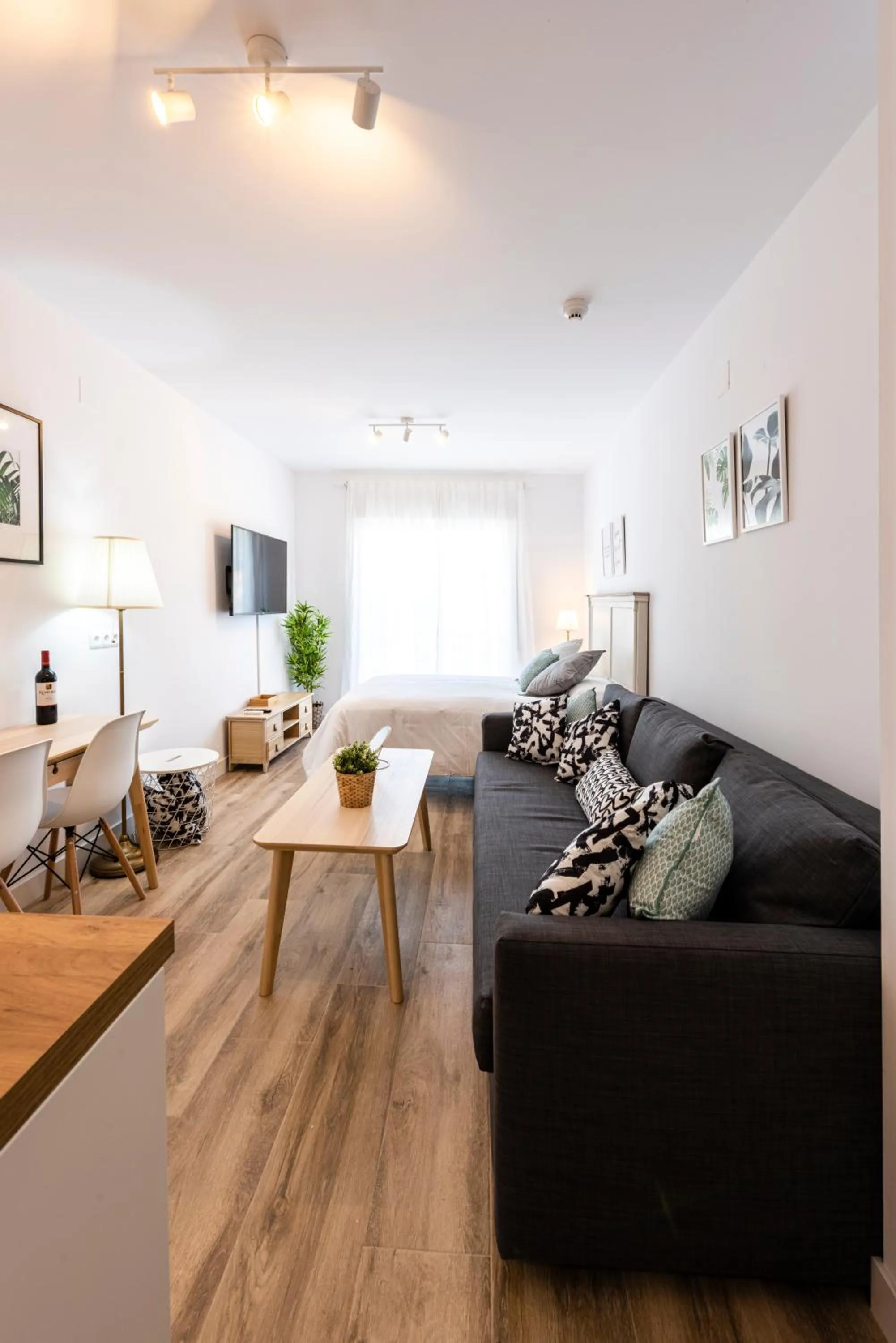 Bed in Apartamentos Toboso Plaza