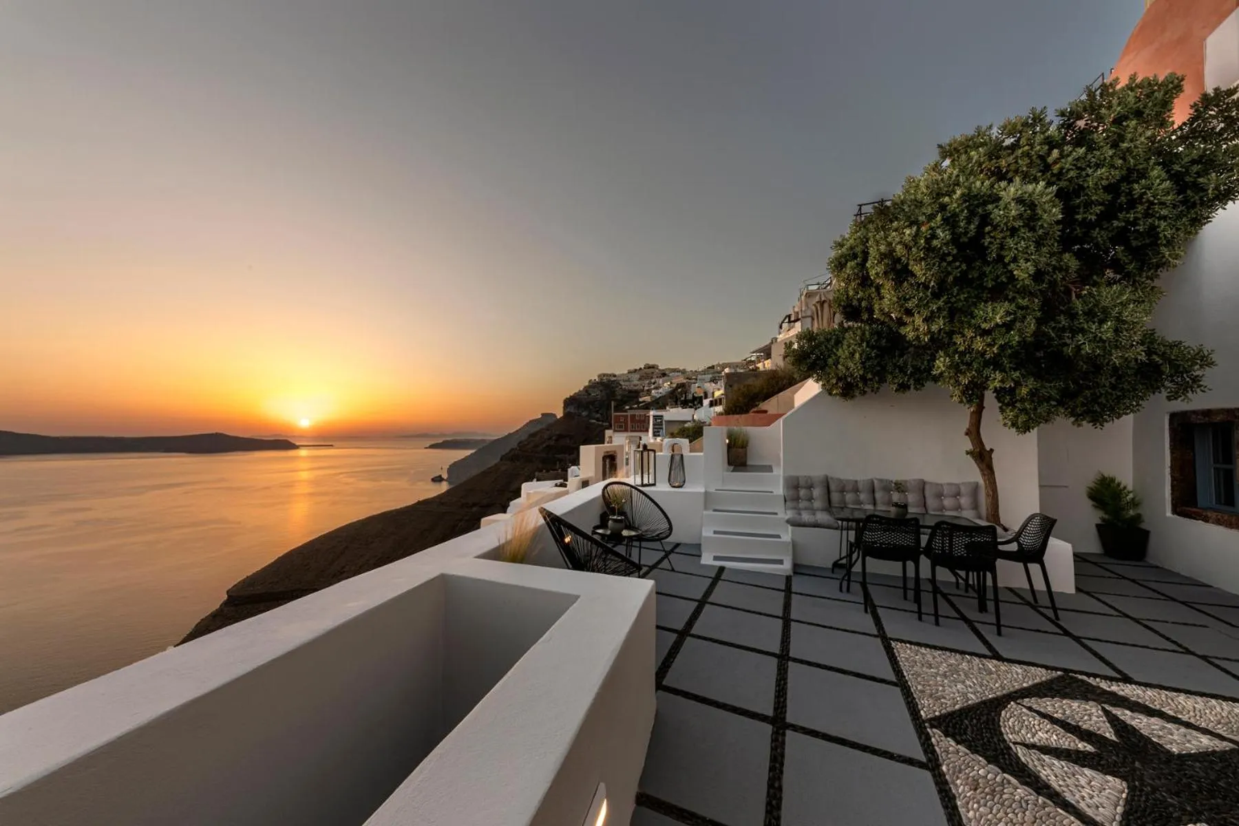 Seating area in Caldera Senses