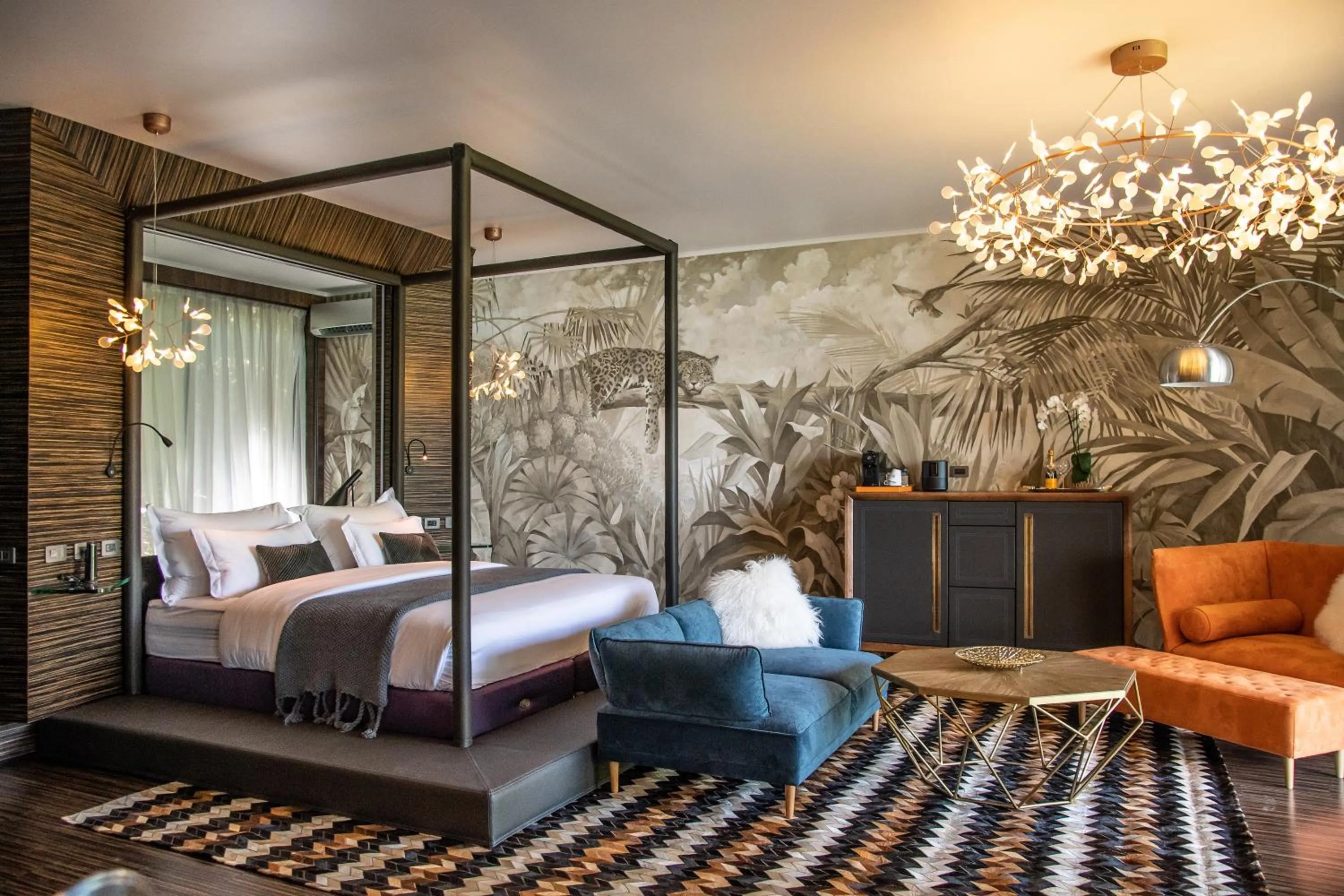 Bed in Makanda by The Sea Hotel Adults Only