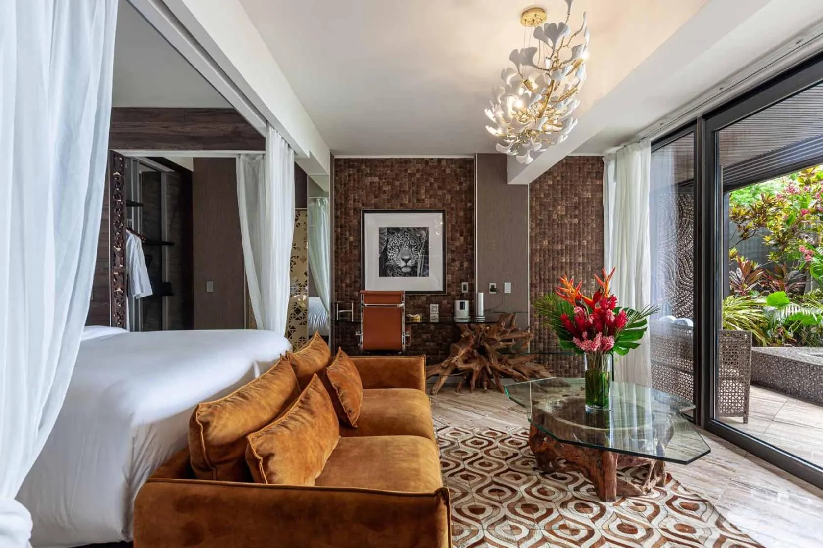 Living room in Makanda by The Sea Hotel Adults Only