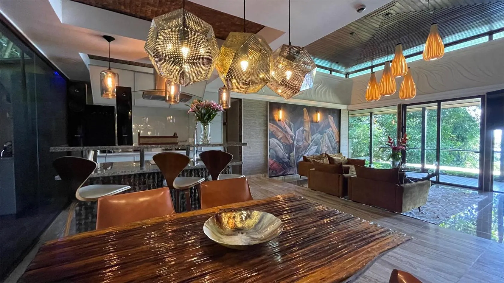 Living room in Makanda by The Sea Hotel Adults Only