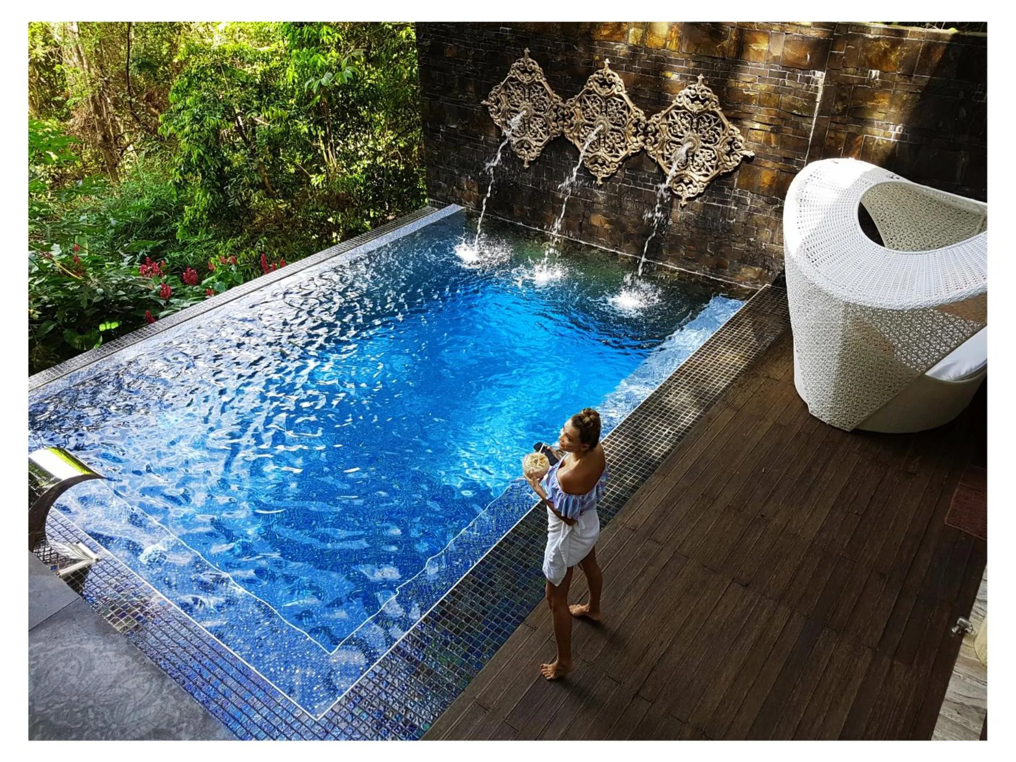 Patio in Makanda by The Sea Hotel Adults Only