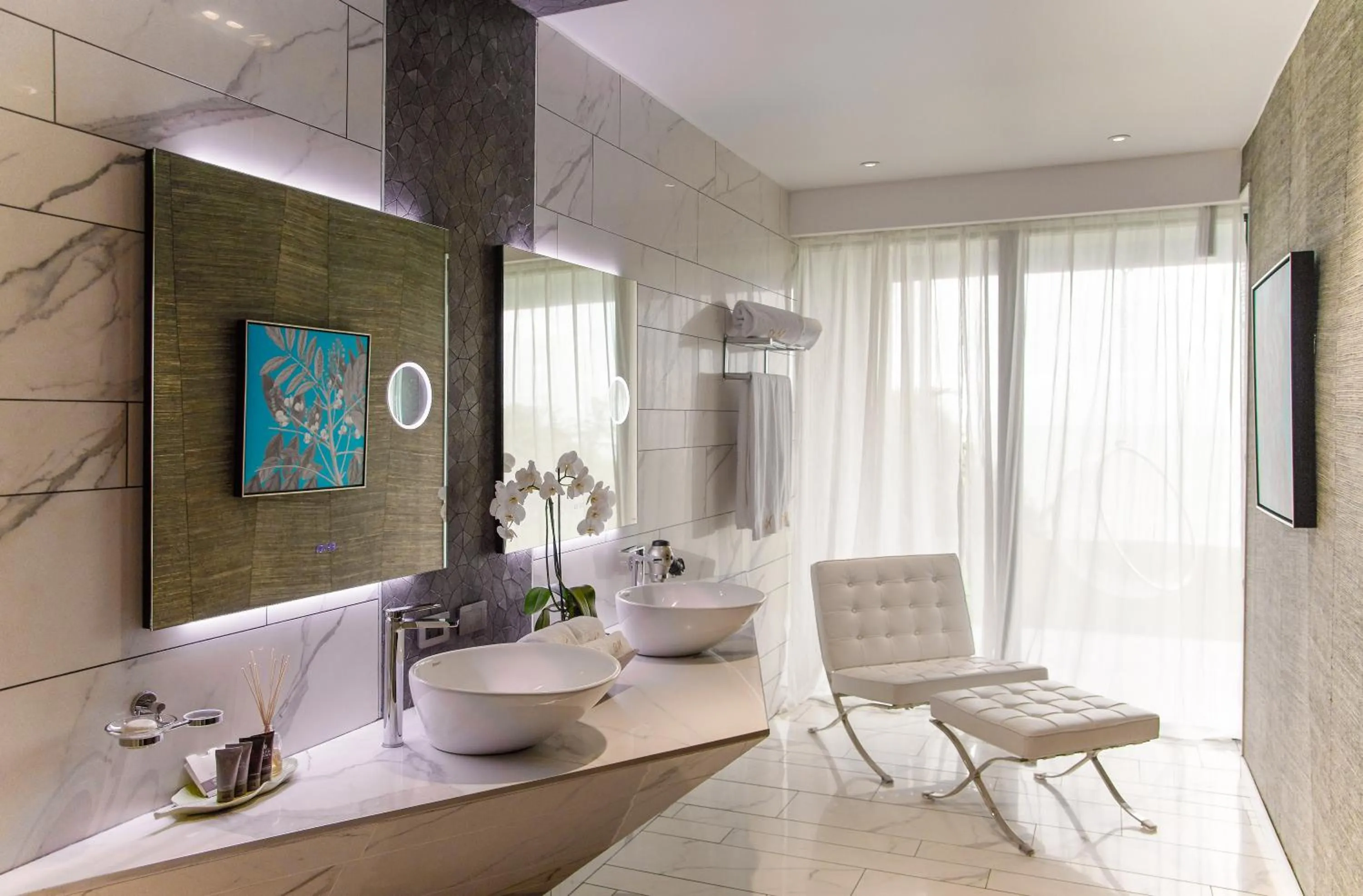 Bathroom in Makanda by The Sea Hotel Adults Only