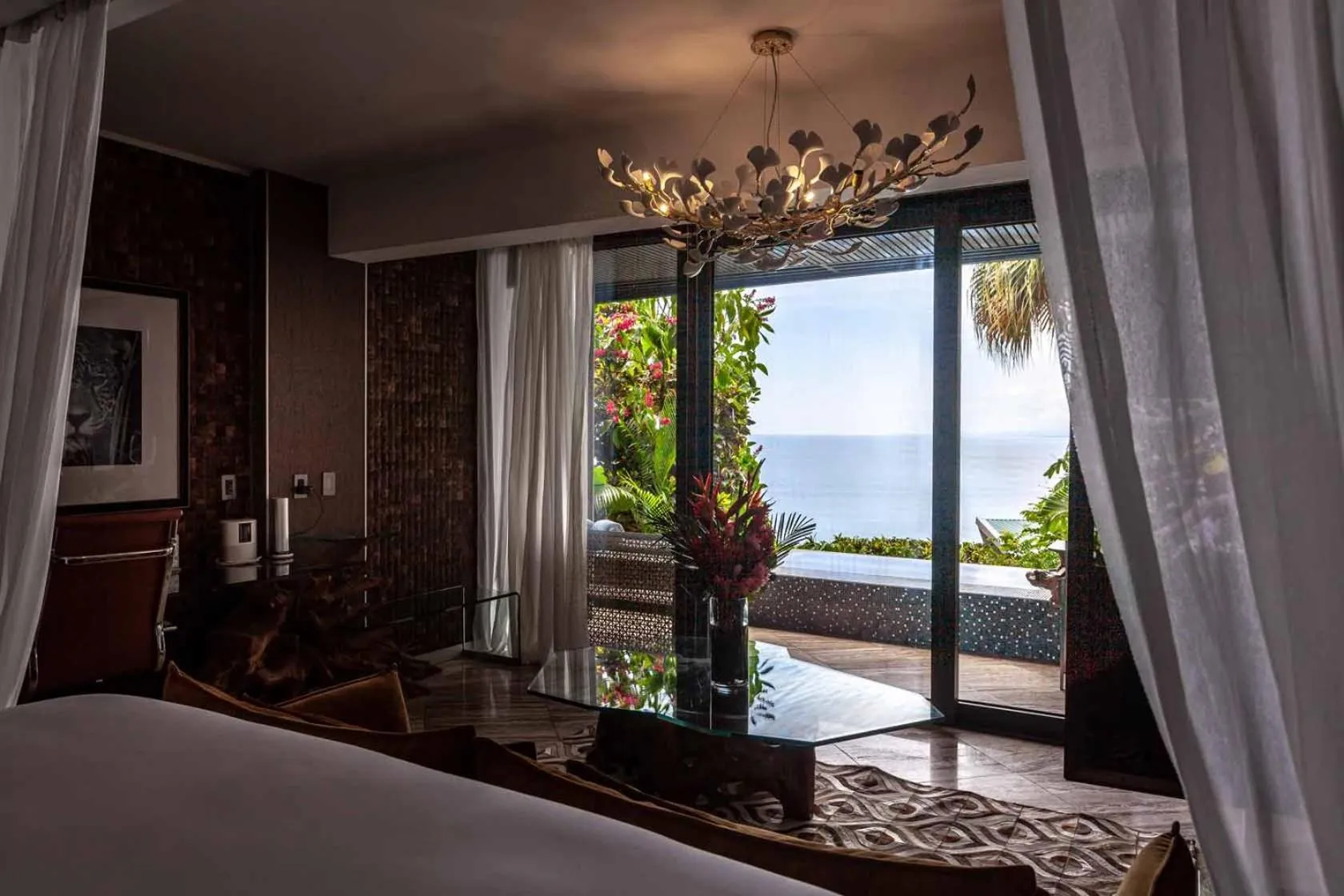 Bed in Makanda by The Sea Hotel Adults Only