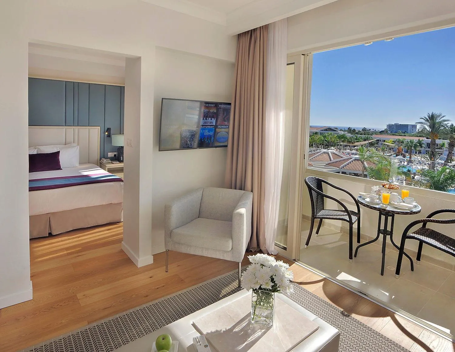 Seating area in Olympic Lagoon Resort Ayia Napa