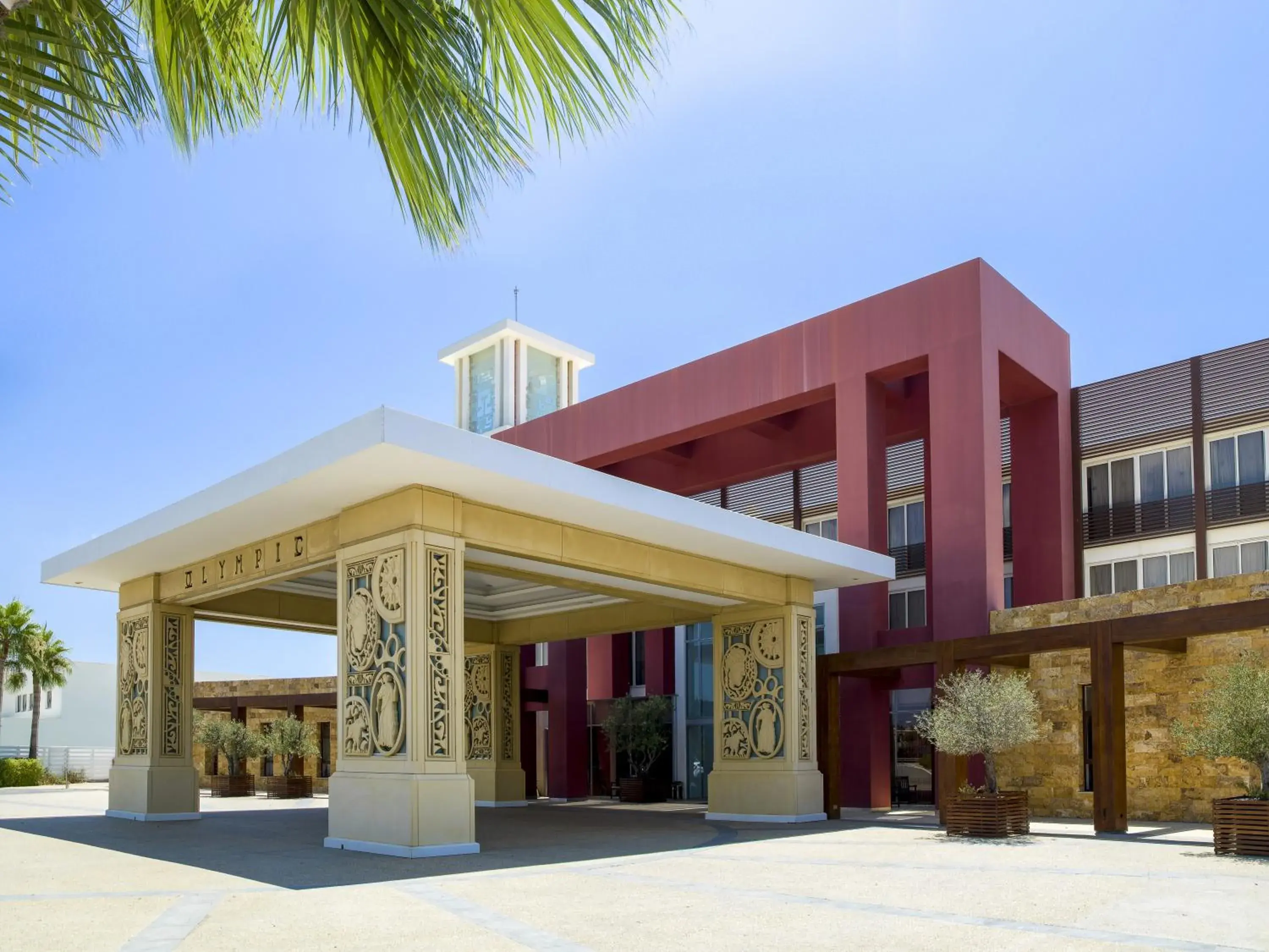 Facade/entrance in Olympic Lagoon Resort Ayia Napa Facade/entrance in Olympic Lagoon Resort Ayia Napa