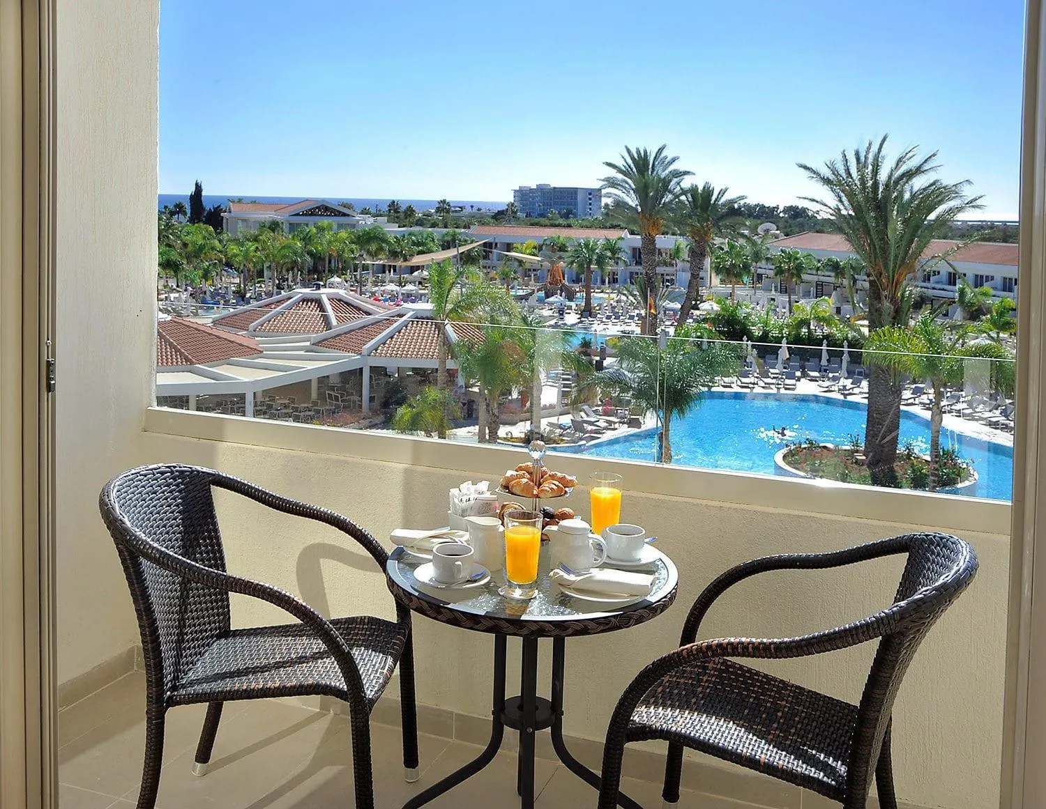 Balcony/Terrace in Olympic Lagoon Resort Ayia Napa