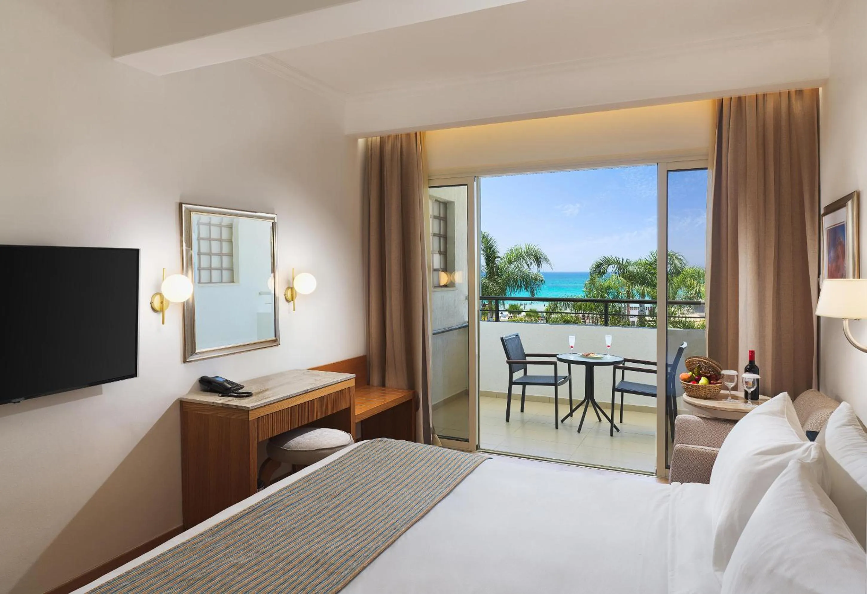 Bed in Olympic Lagoon Resort Ayia Napa