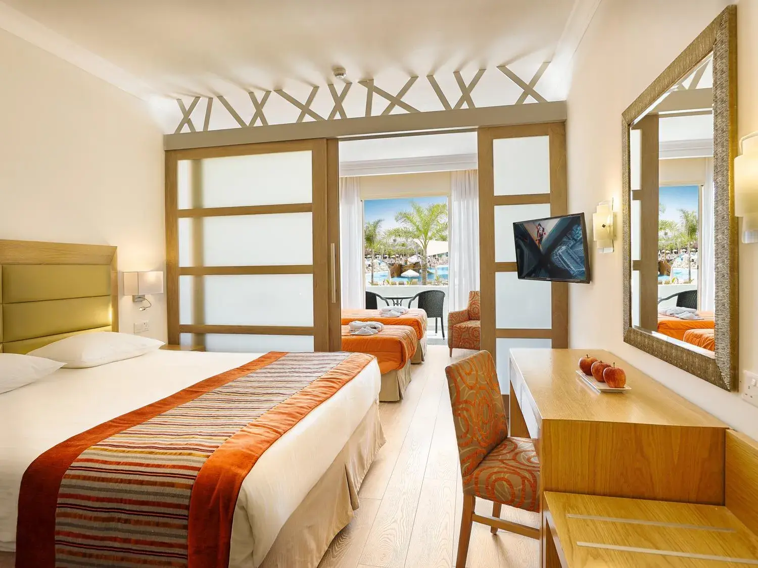 Bedroom, Bed in Olympic Lagoon Resort Ayia Napa Bedroom, Bed in Olympic Lagoon Resort Ayia Napa