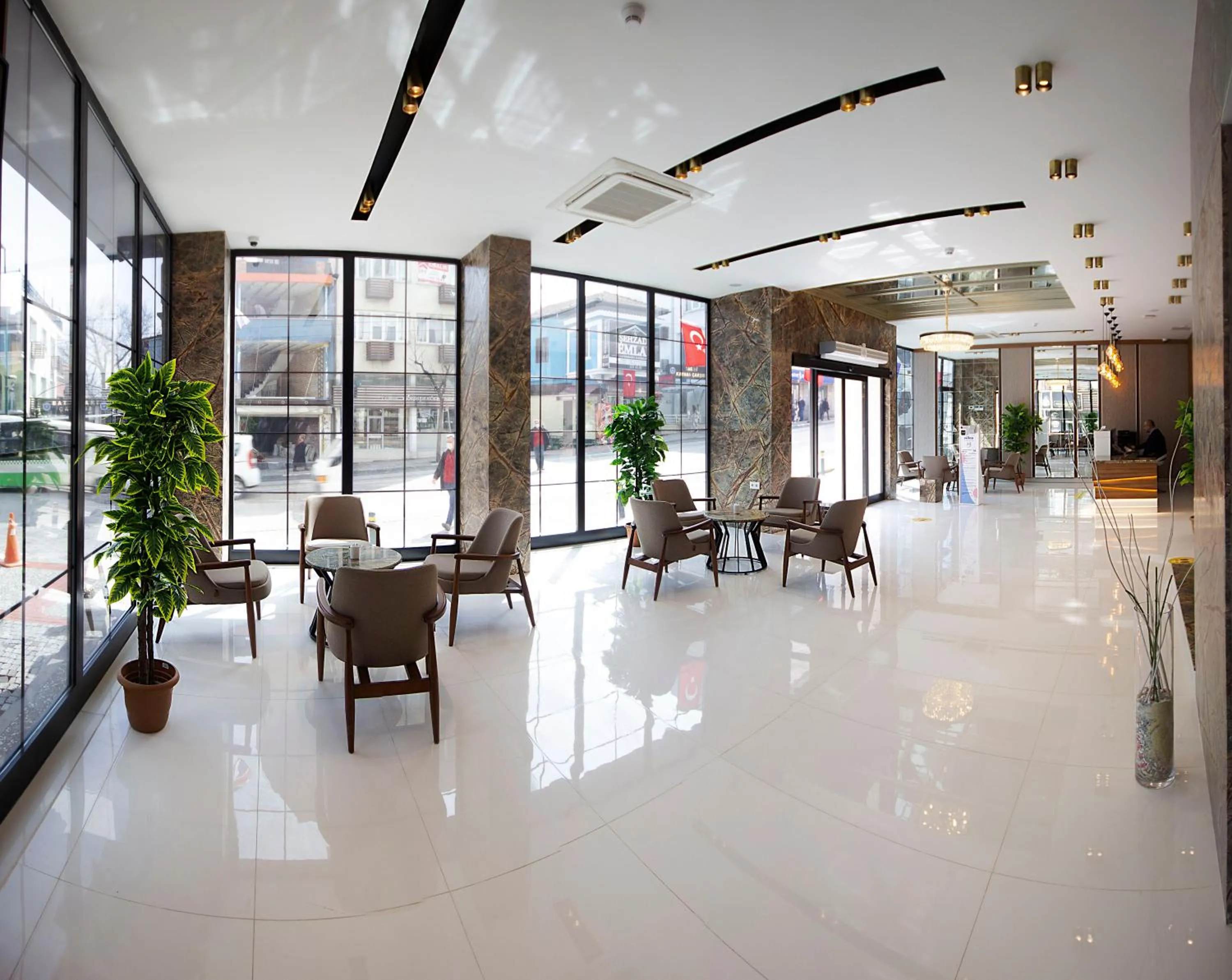 Lobby or reception in KAR BEYAZ HOTEL BURSA
