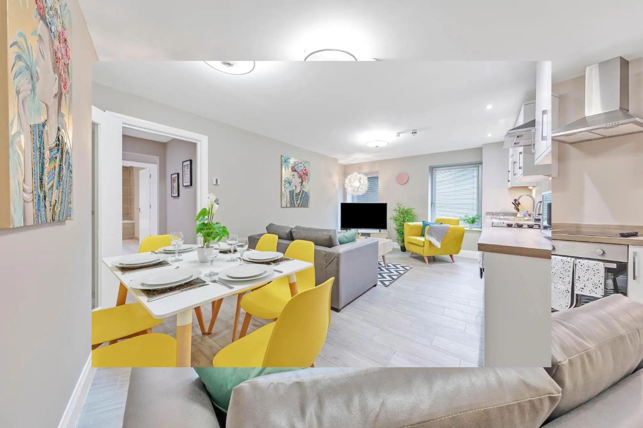 TV and multimedia in Ocean Walk - By My Getaways - Free Parking