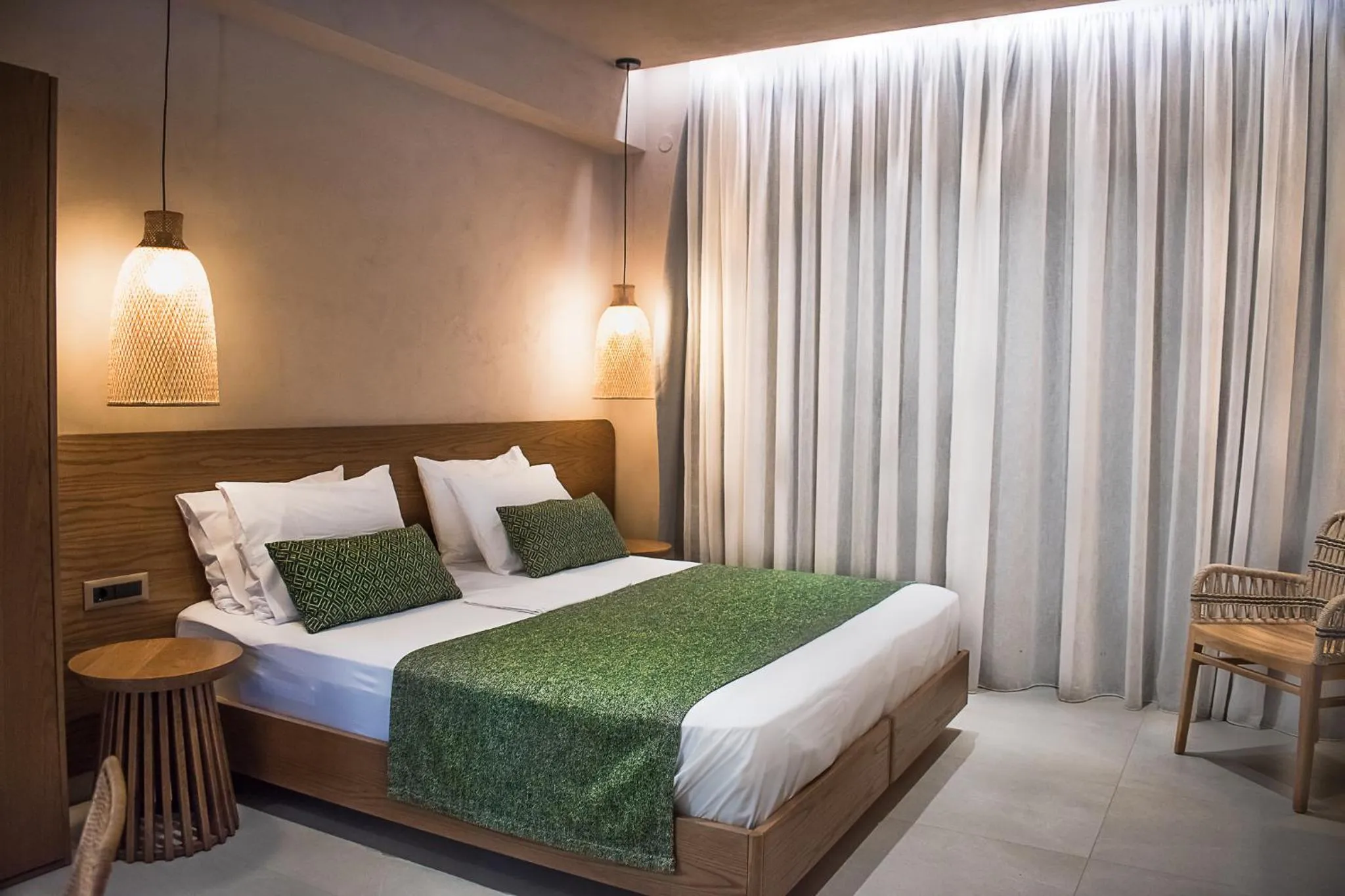 Bed in Panorama Hotel