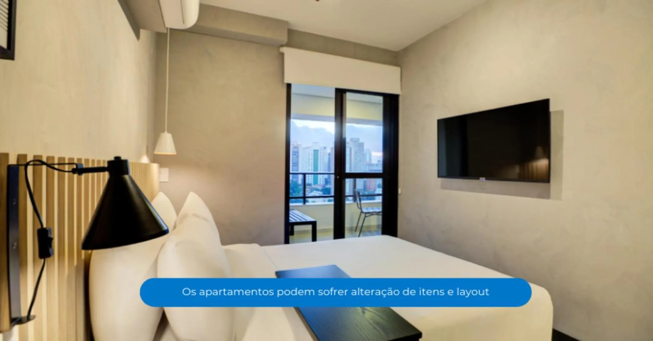 TV and multimedia in Roomo Vila Mariana Residencial