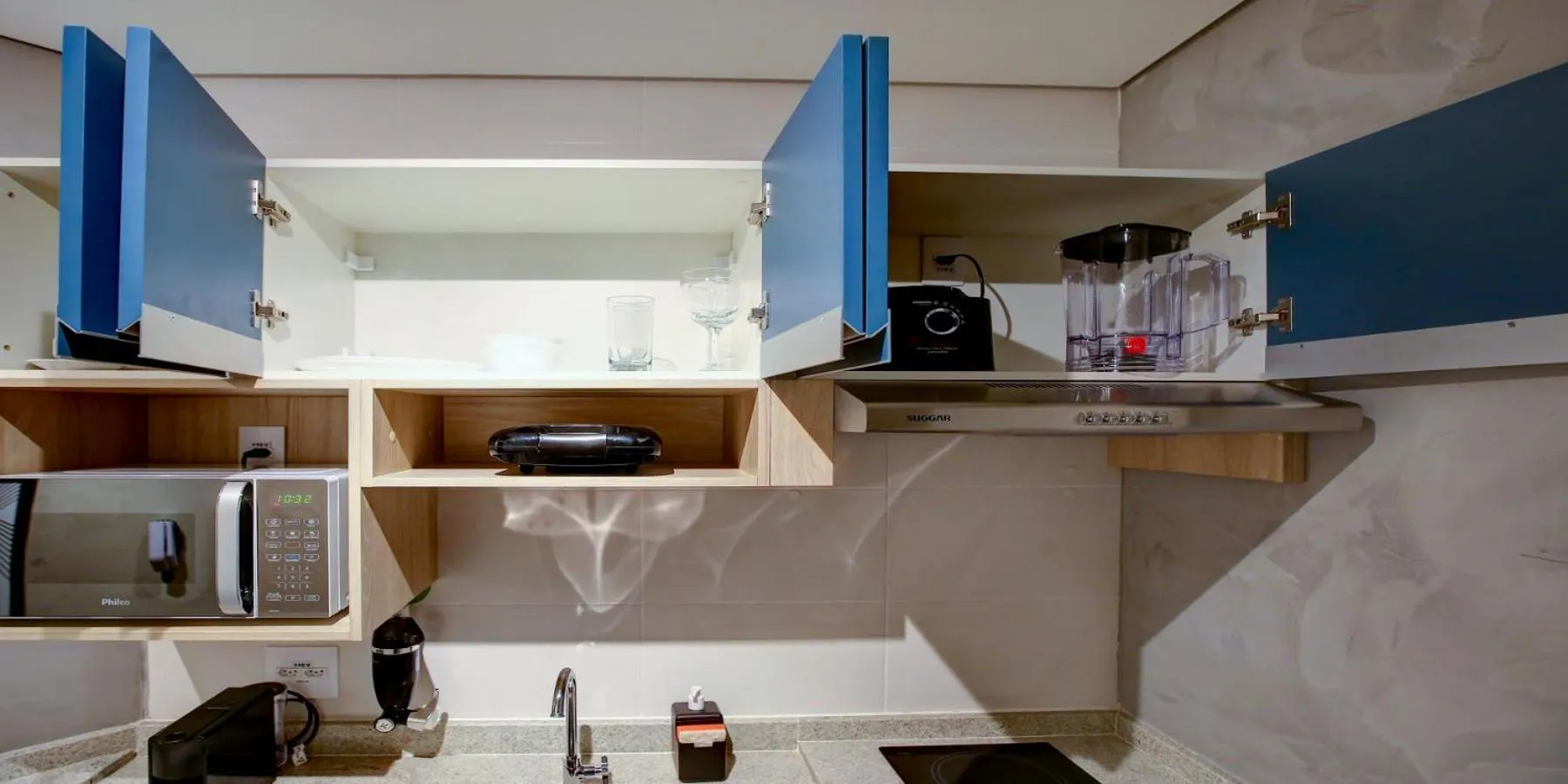 Kitchen or kitchenette in Roomo Vila Mariana Residencial