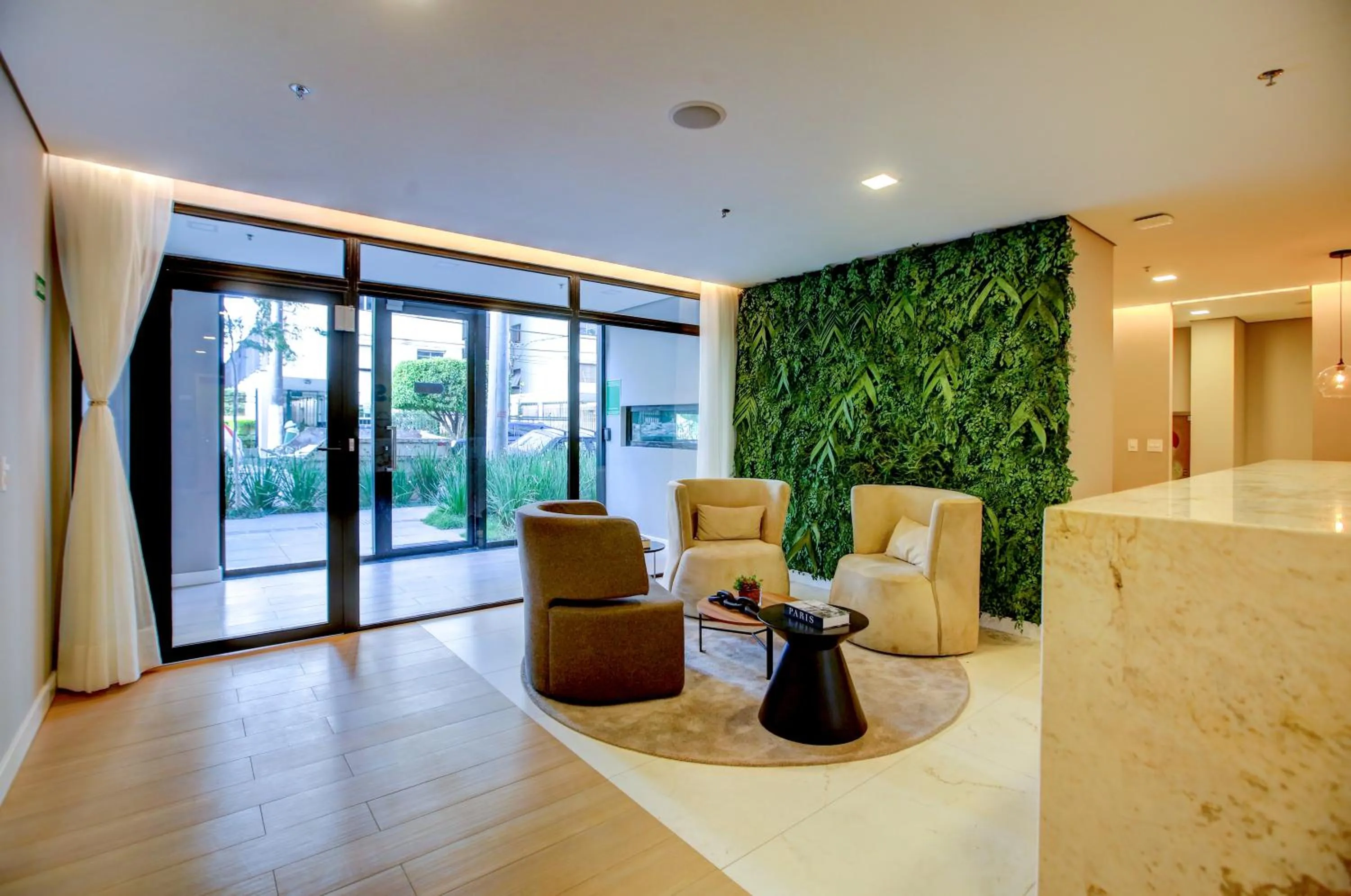 Lobby or reception in Roomo Vila Mariana Residencial