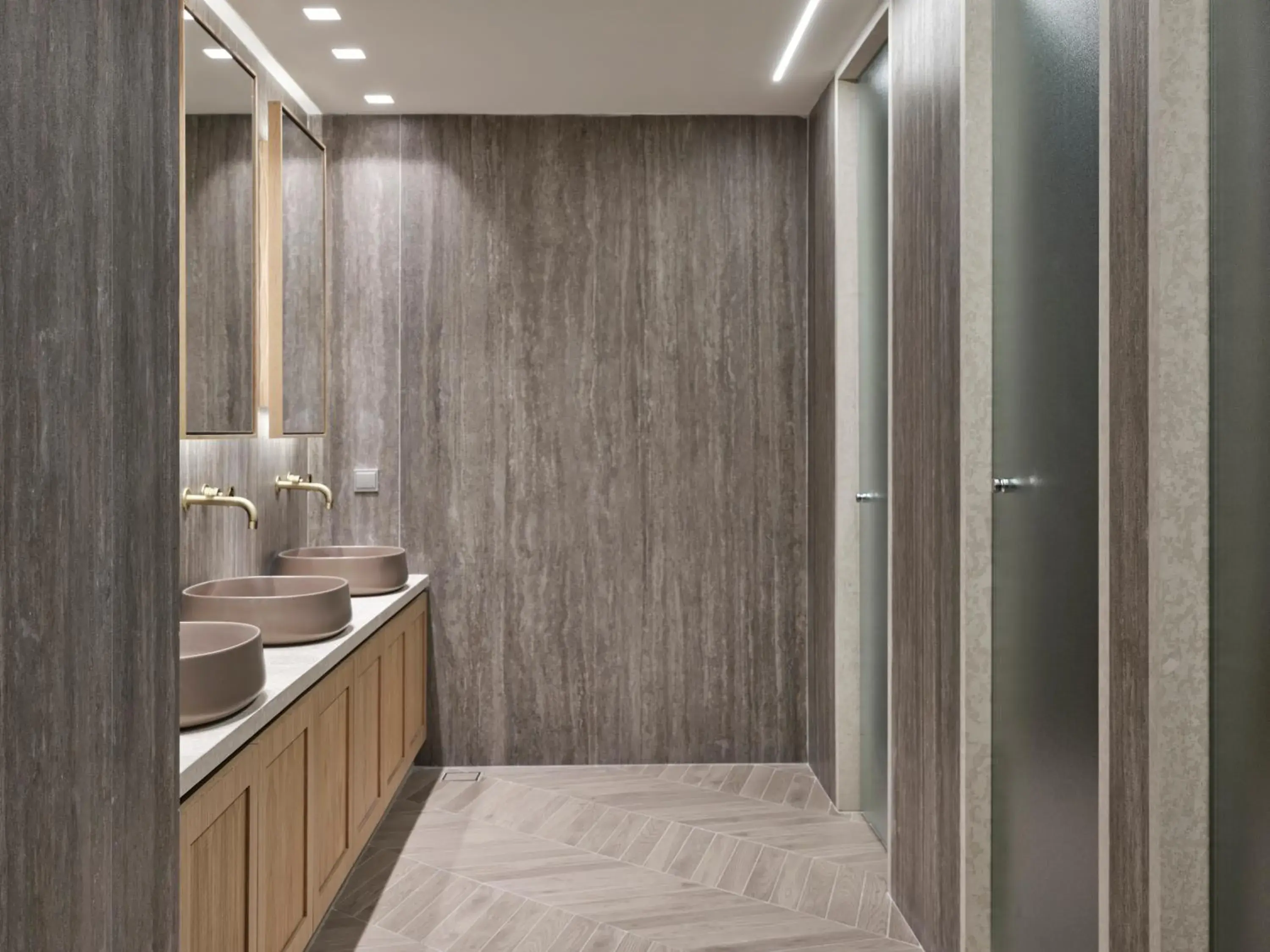 Bathroom in Atlantica Aegean Blue Bathroom in Atlantica Aegean Blue