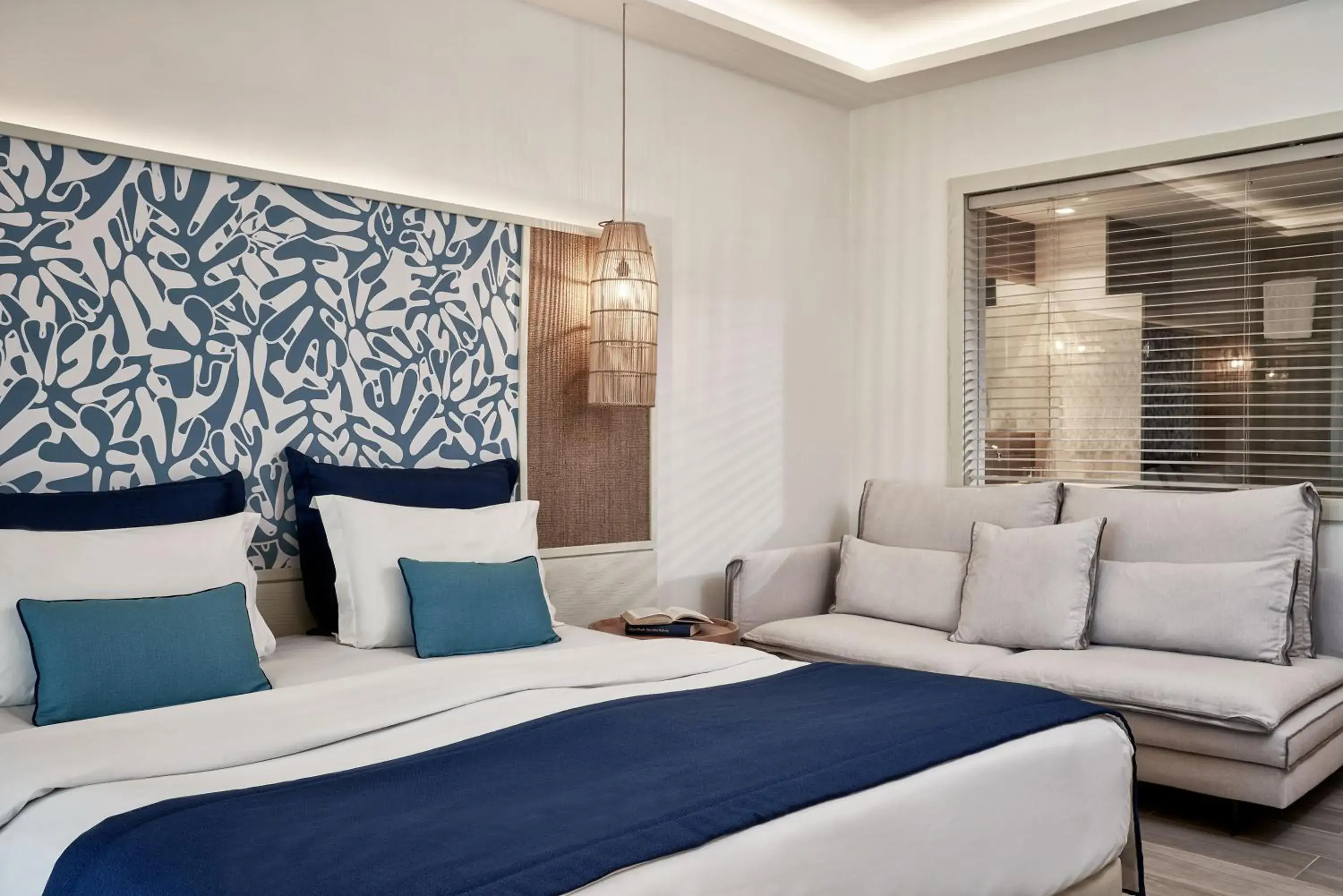 Bed in Atlantica Aegean Blue Bed in Atlantica Aegean Blue