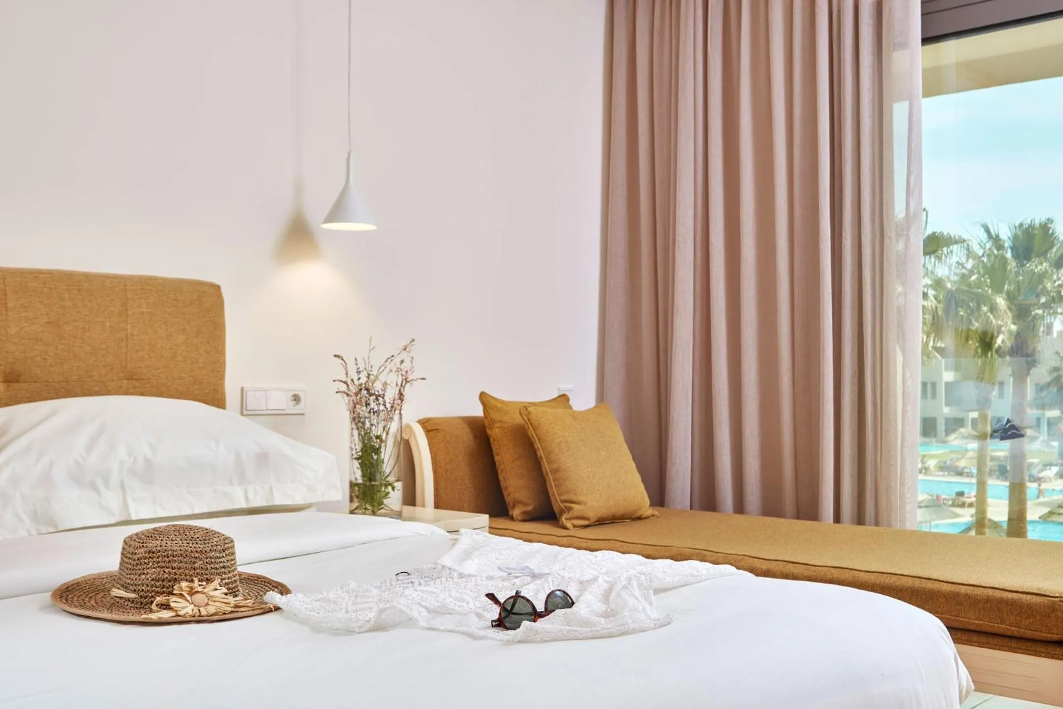 Bedroom, Bed in Atlantica Aegean Blue