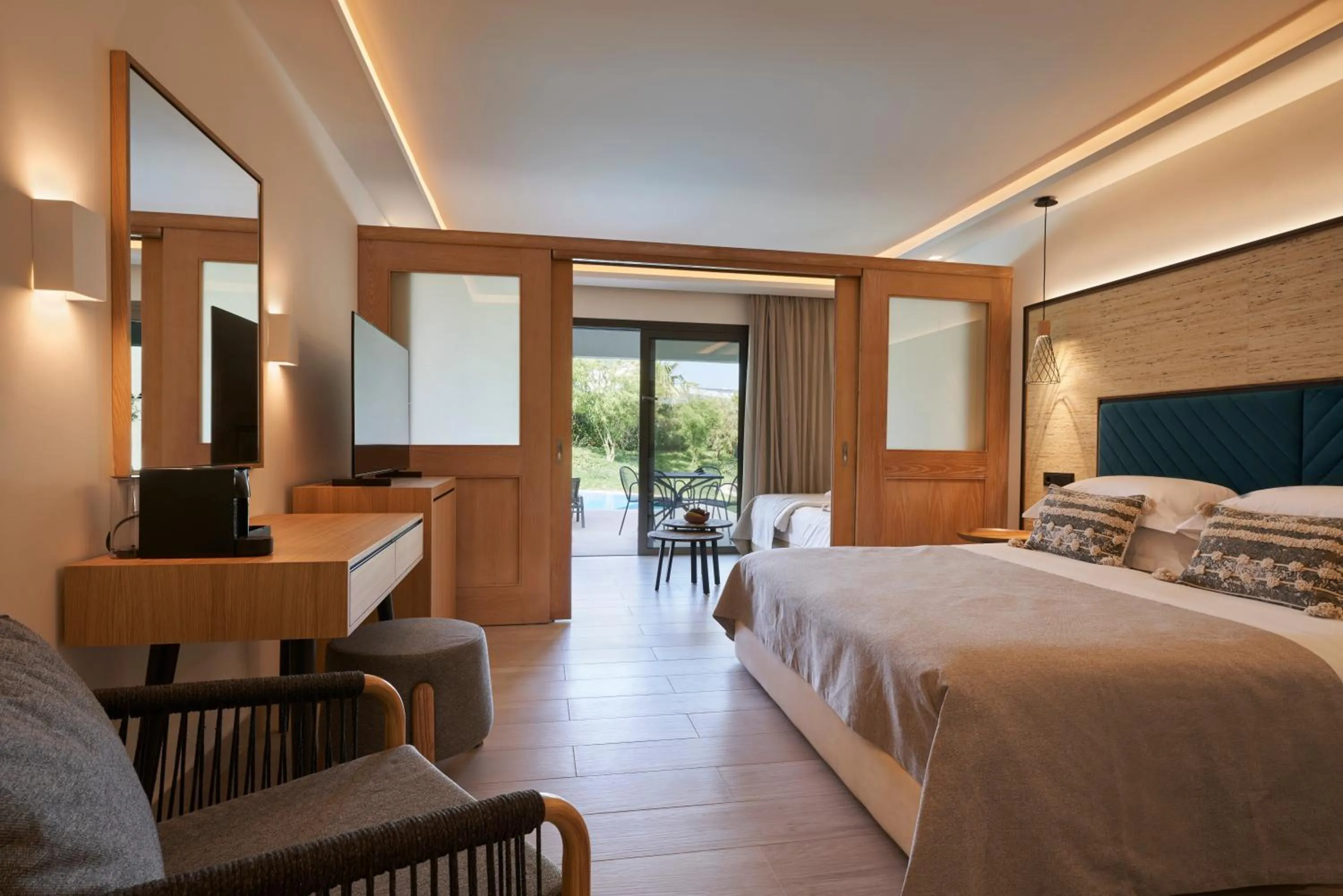 Bedroom, Bed in Atlantica Aegean Blue