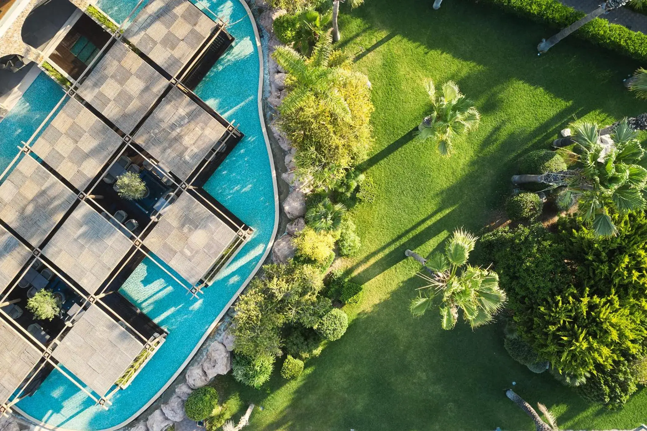 Swimming pool in Atlantica Aegean Blue Swimming pool in Atlantica Aegean Blue