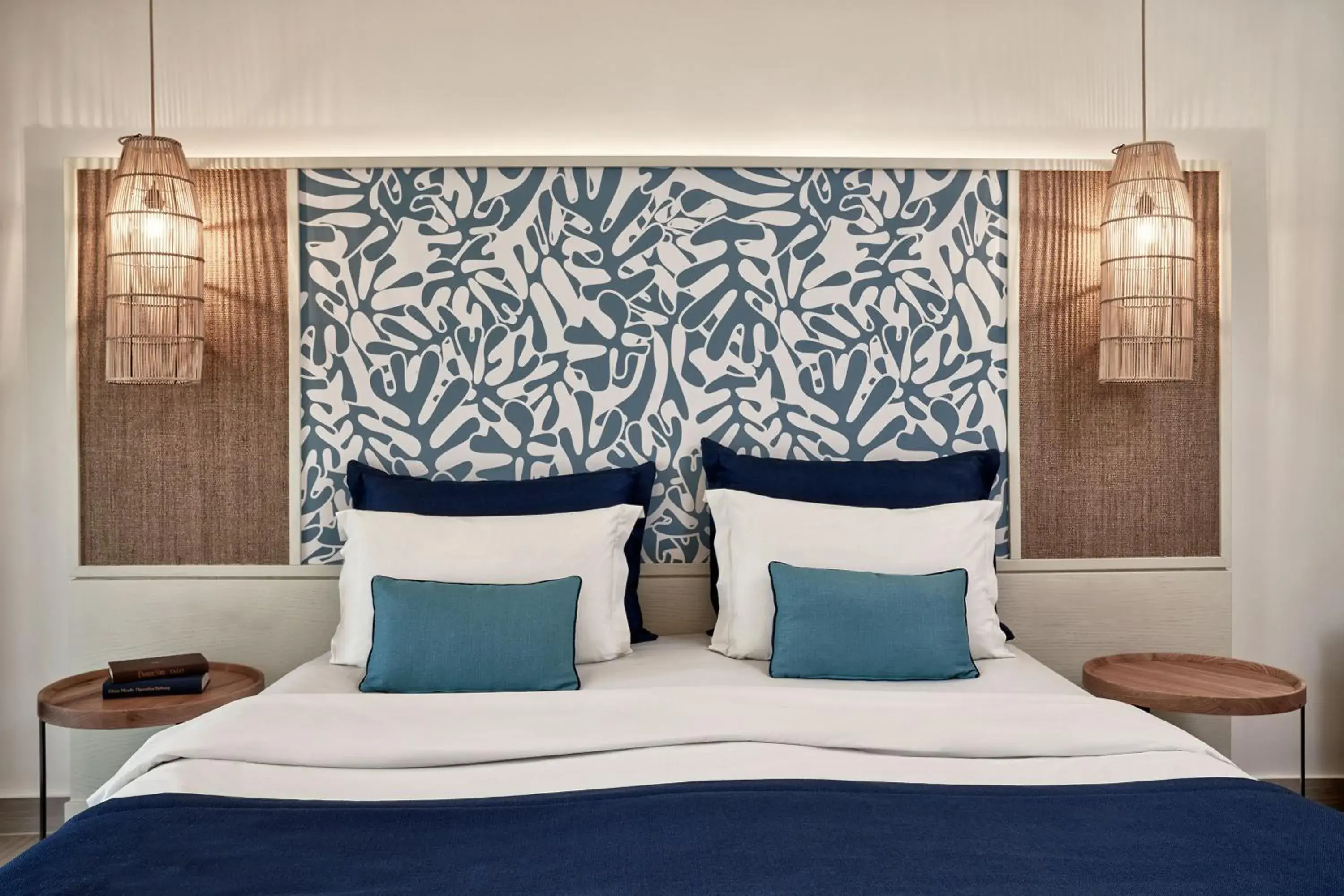 Bed in Atlantica Aegean Blue Bed in Atlantica Aegean Blue