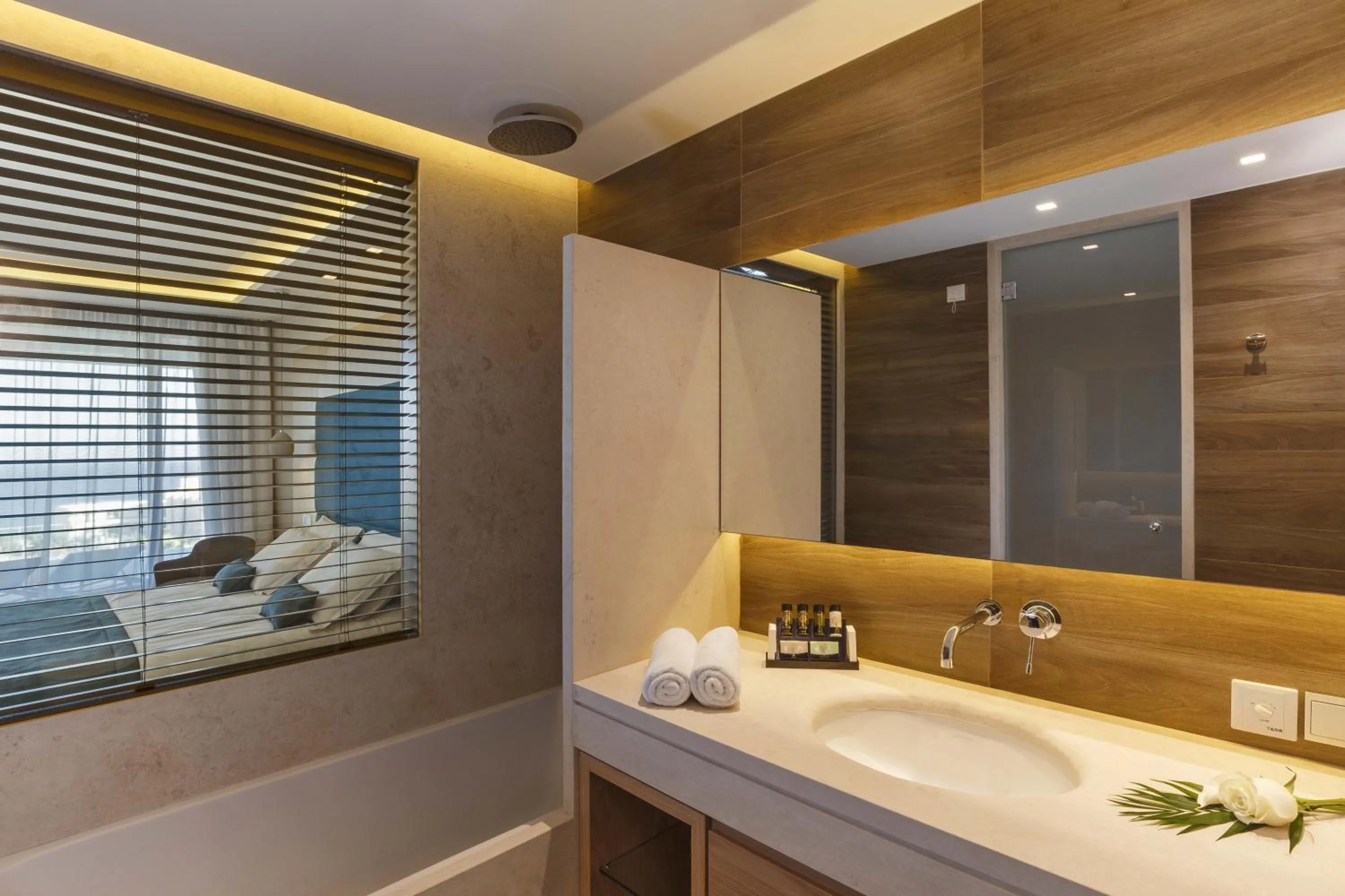 Bathroom, Bed in Atlantica Imperial Resort - Adults Only