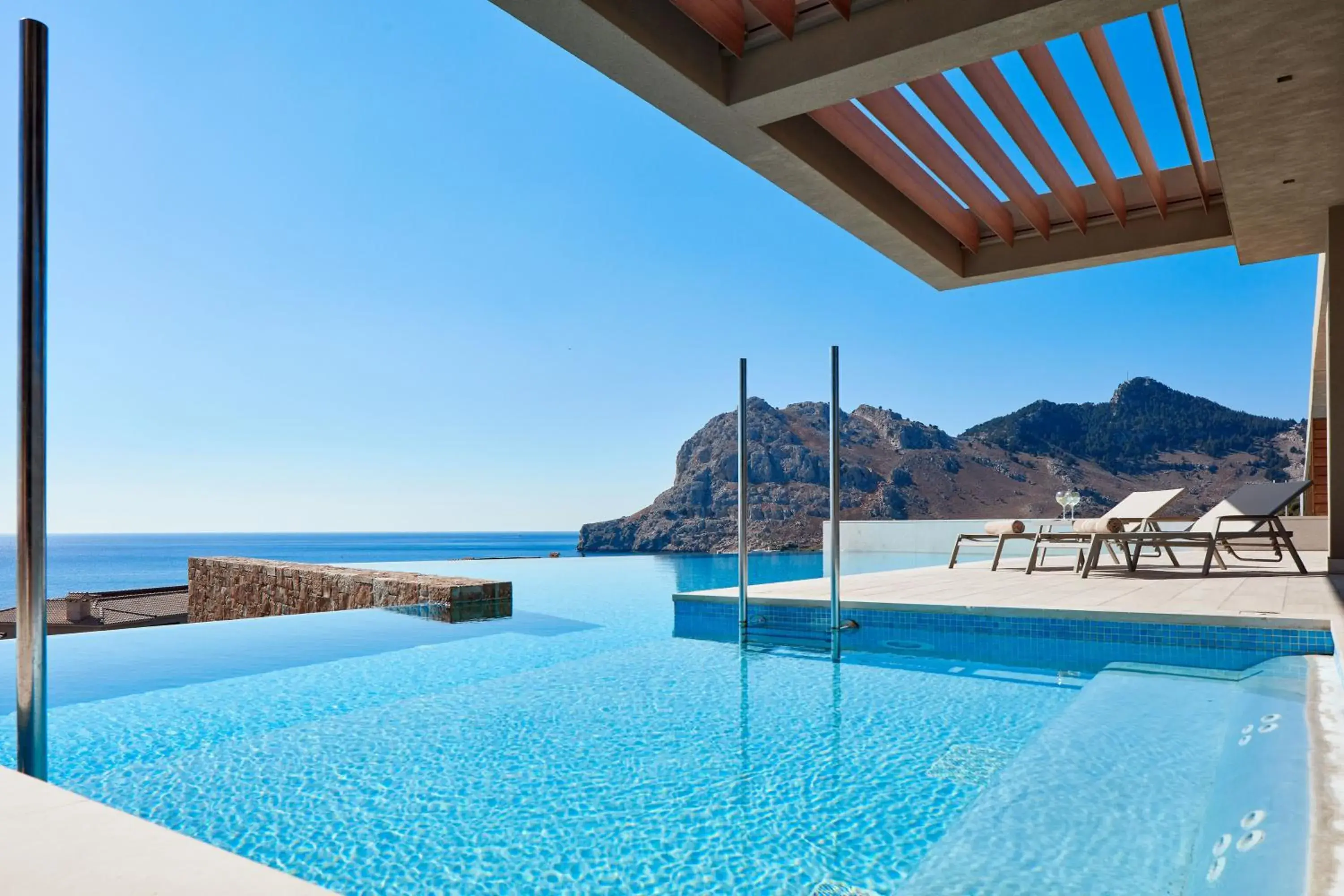 Swimming pool in Atlantica Imperial Resort - Adults Only Swimming pool in Atlantica Imperial Resort - Adults Only