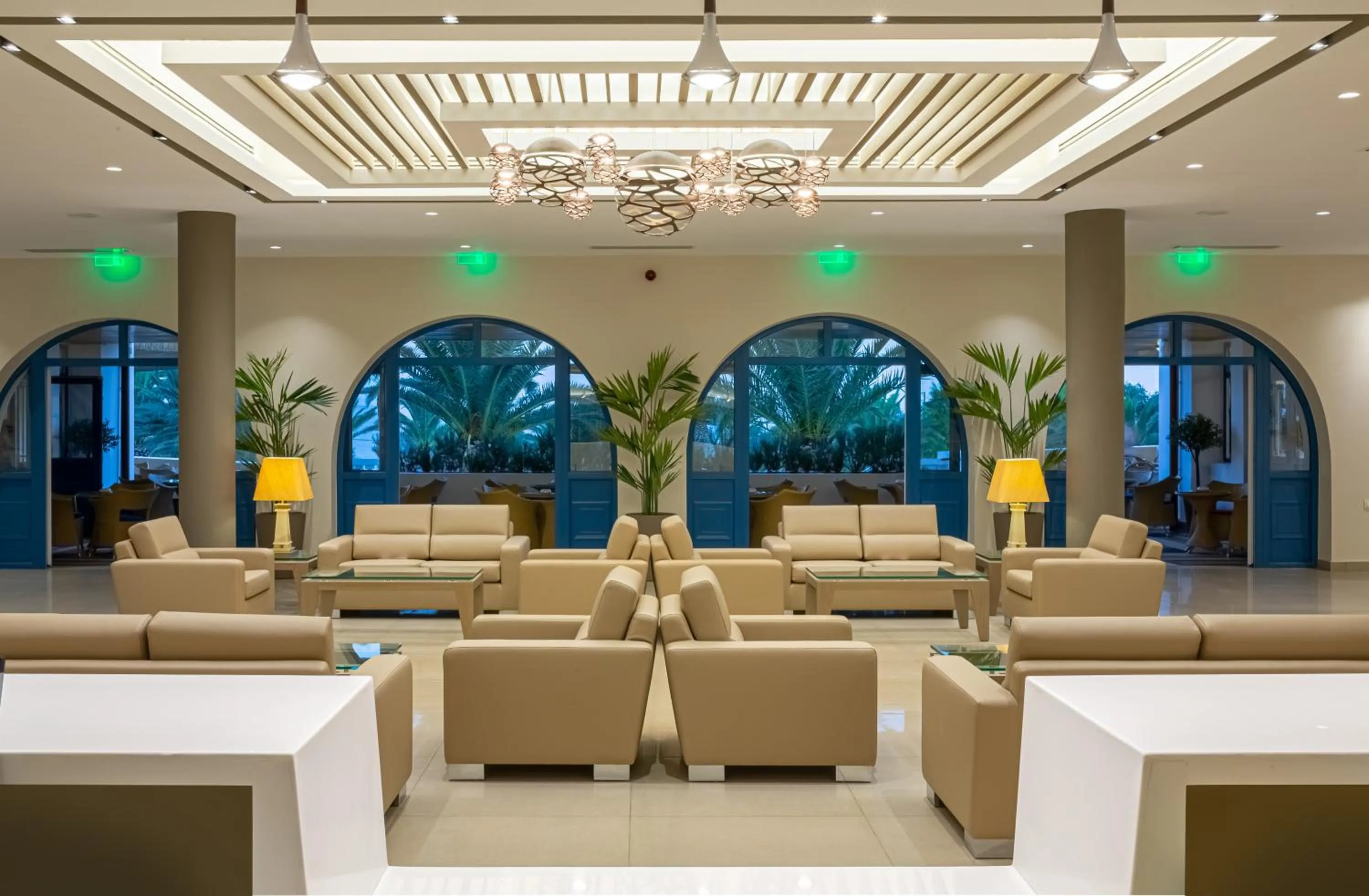 Lobby or reception in Lagas Aegean Village