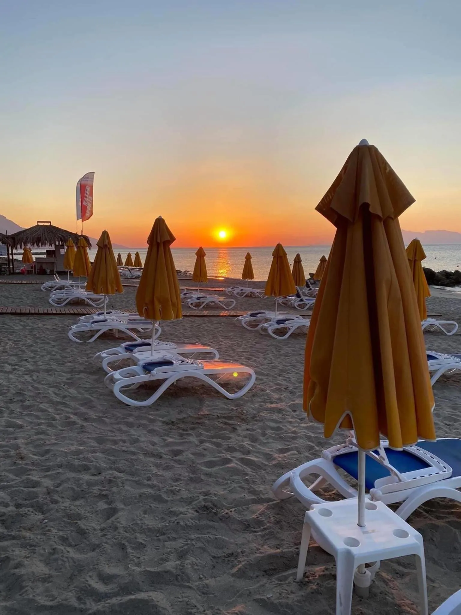 Beach in Lagas Aegean Village