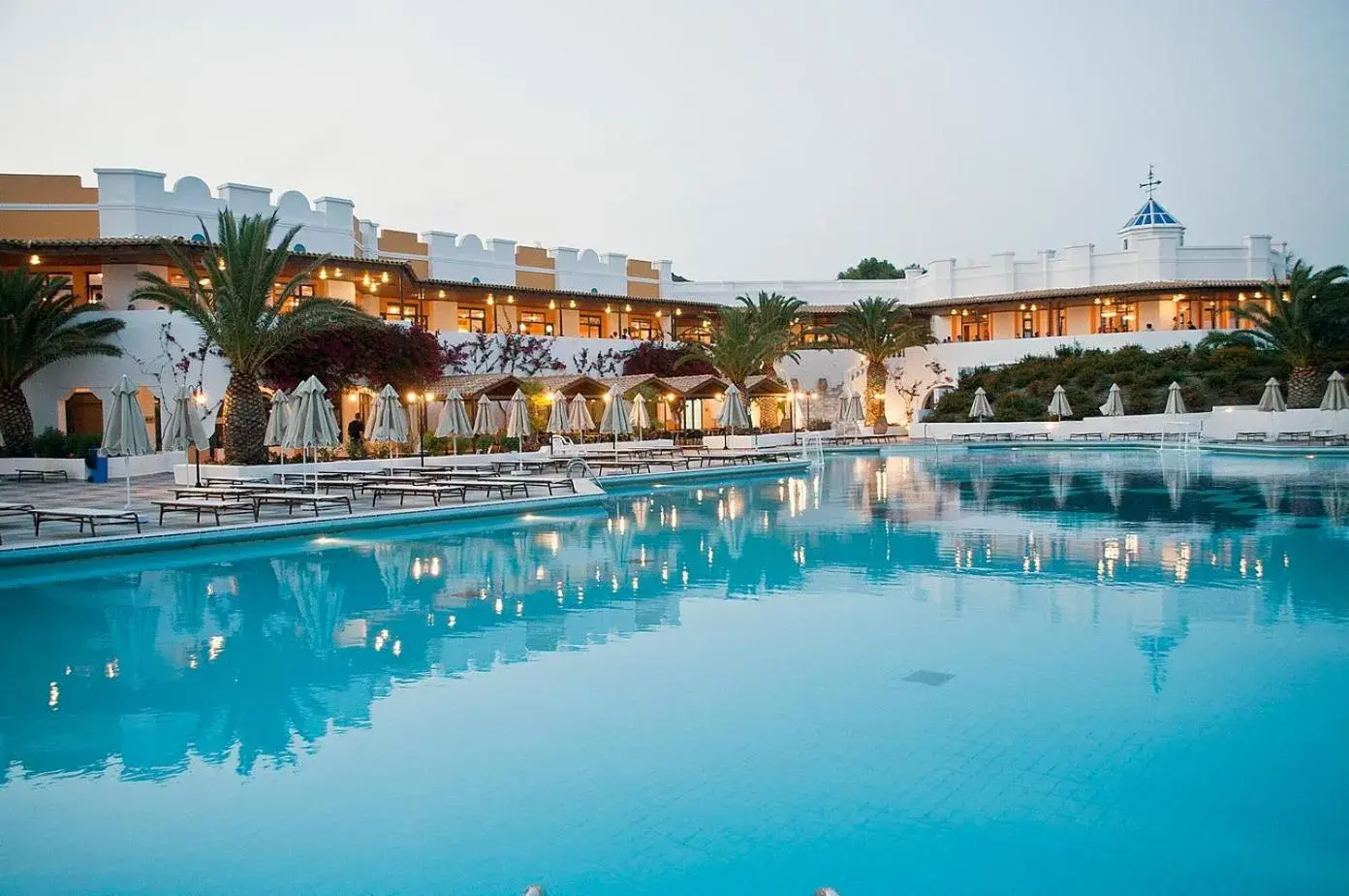 Swimming pool in Lagas Aegean Village Swimming pool in Lagas Aegean Village