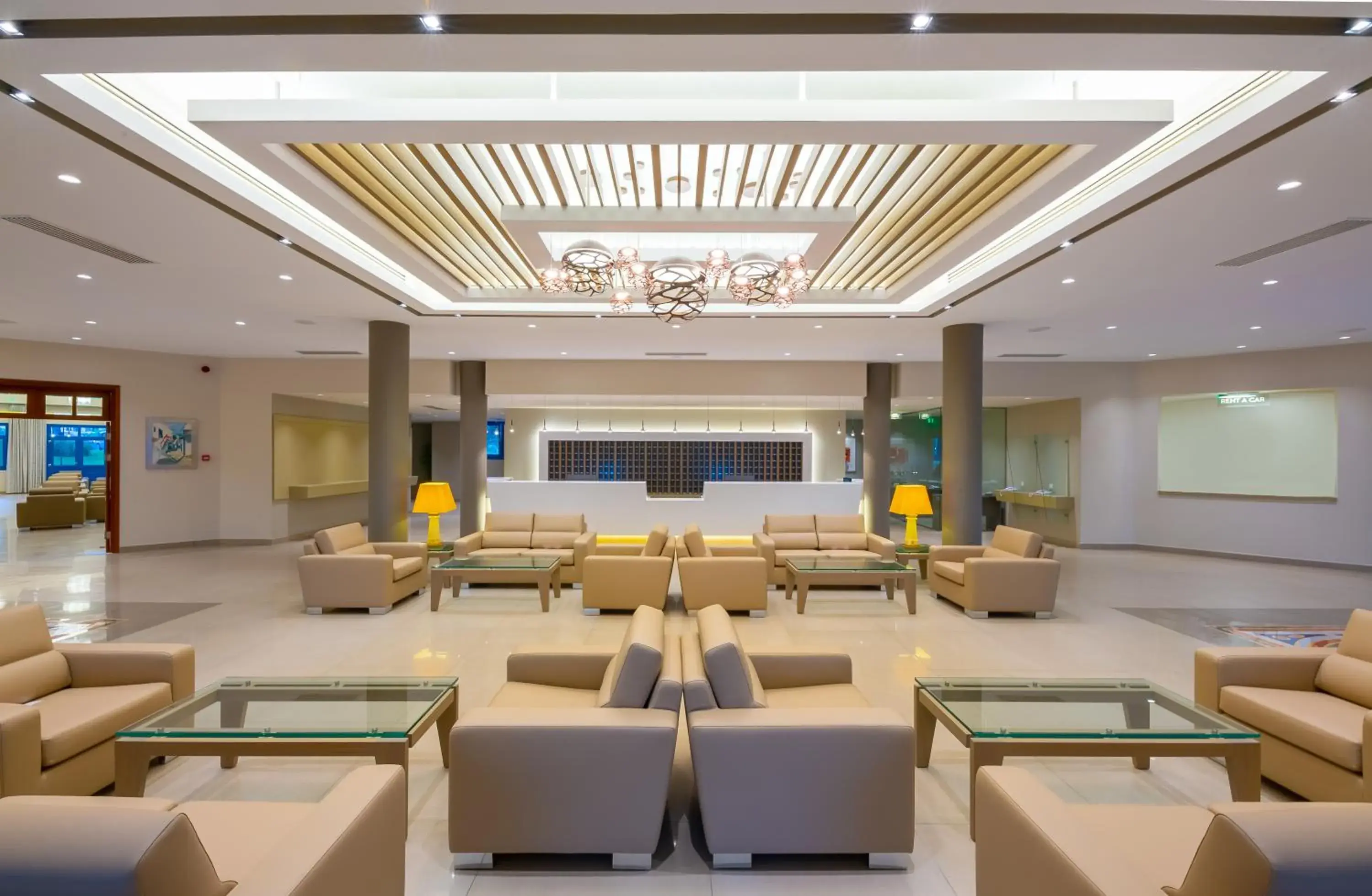 Lobby or reception in Lagas Aegean Village Lobby or reception in Lagas Aegean Village