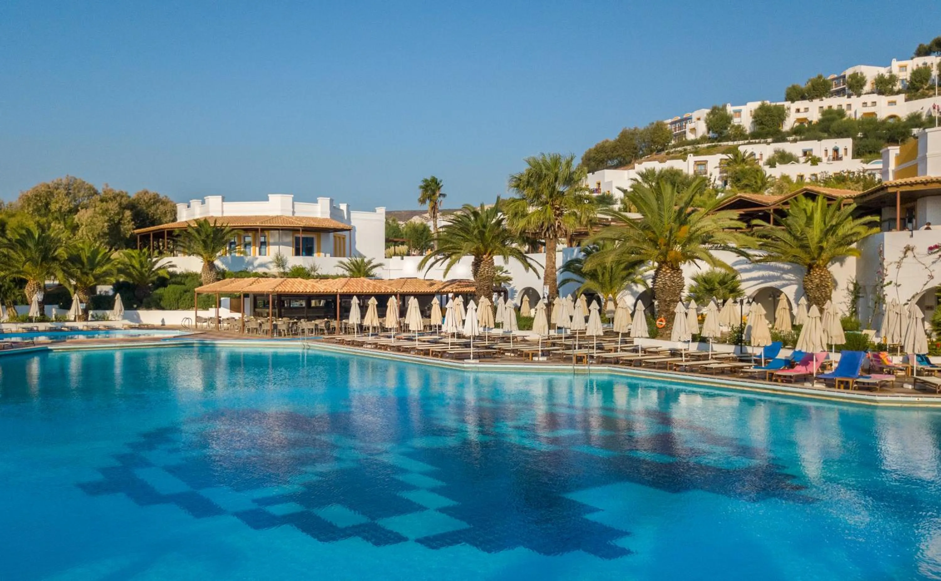 Swimming pool in Lagas Aegean Village