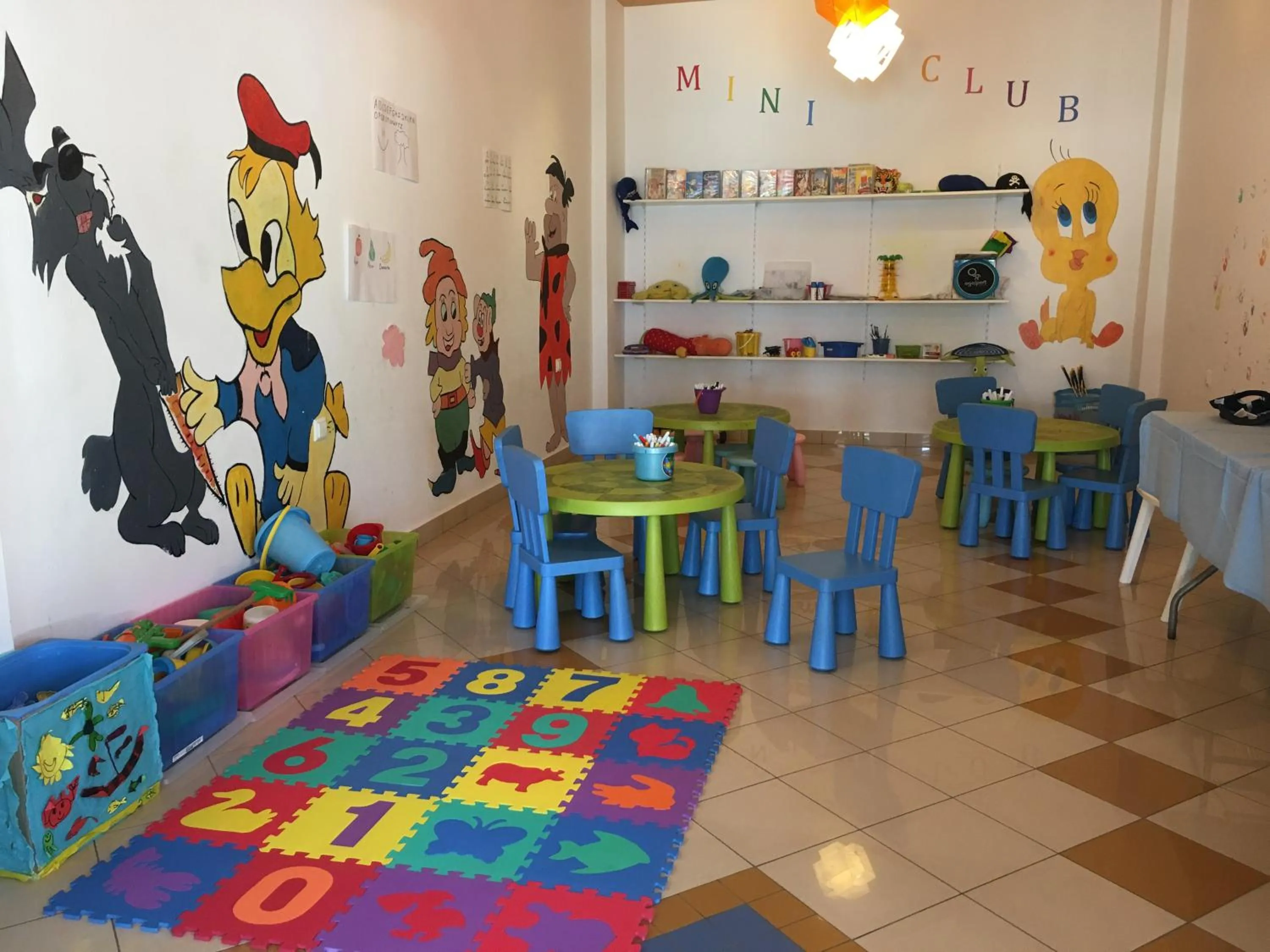 Children play ground in Lagas Aegean Village