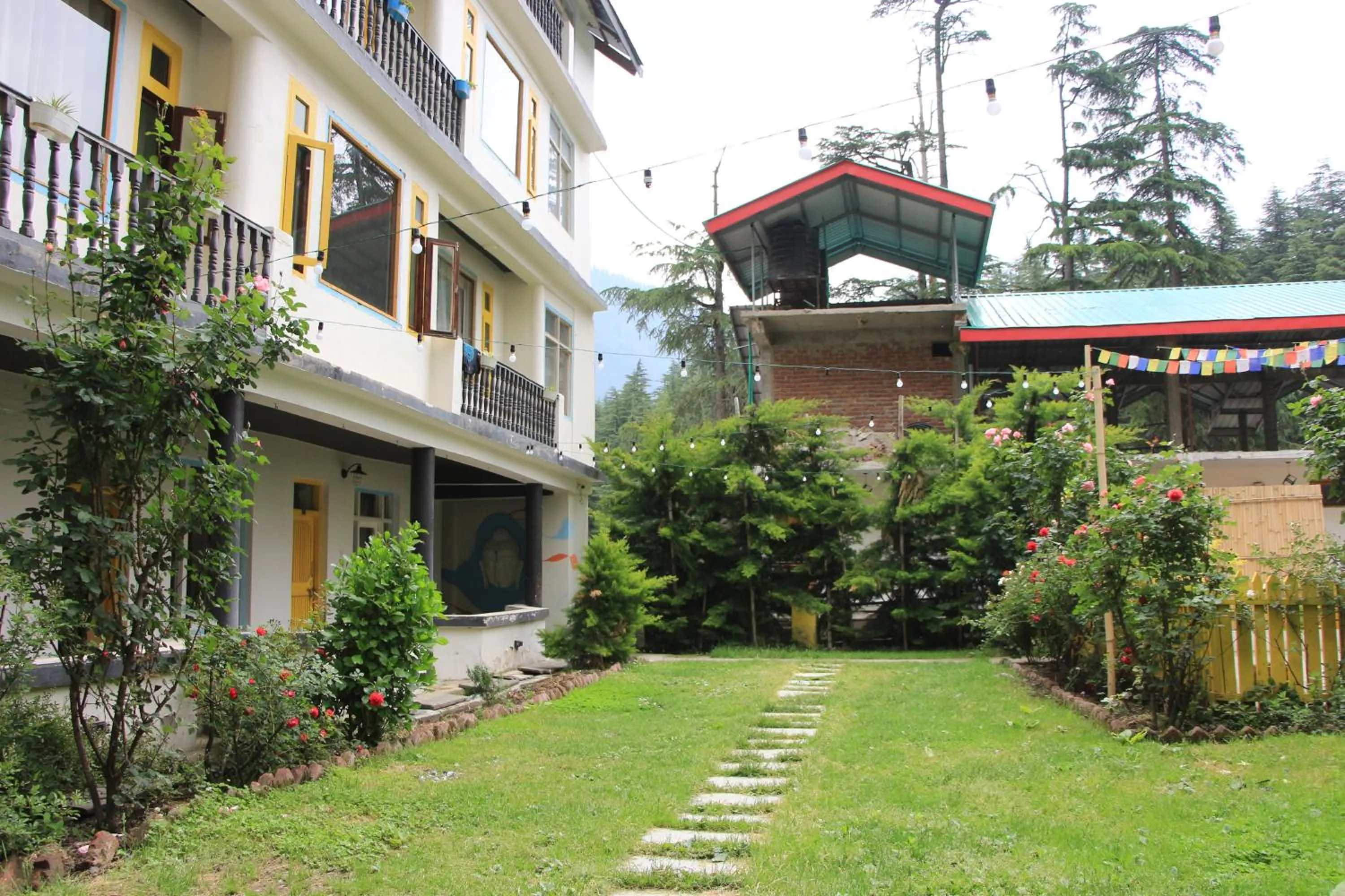 Property building in The Village Manali- Café, Bar & Bistro
