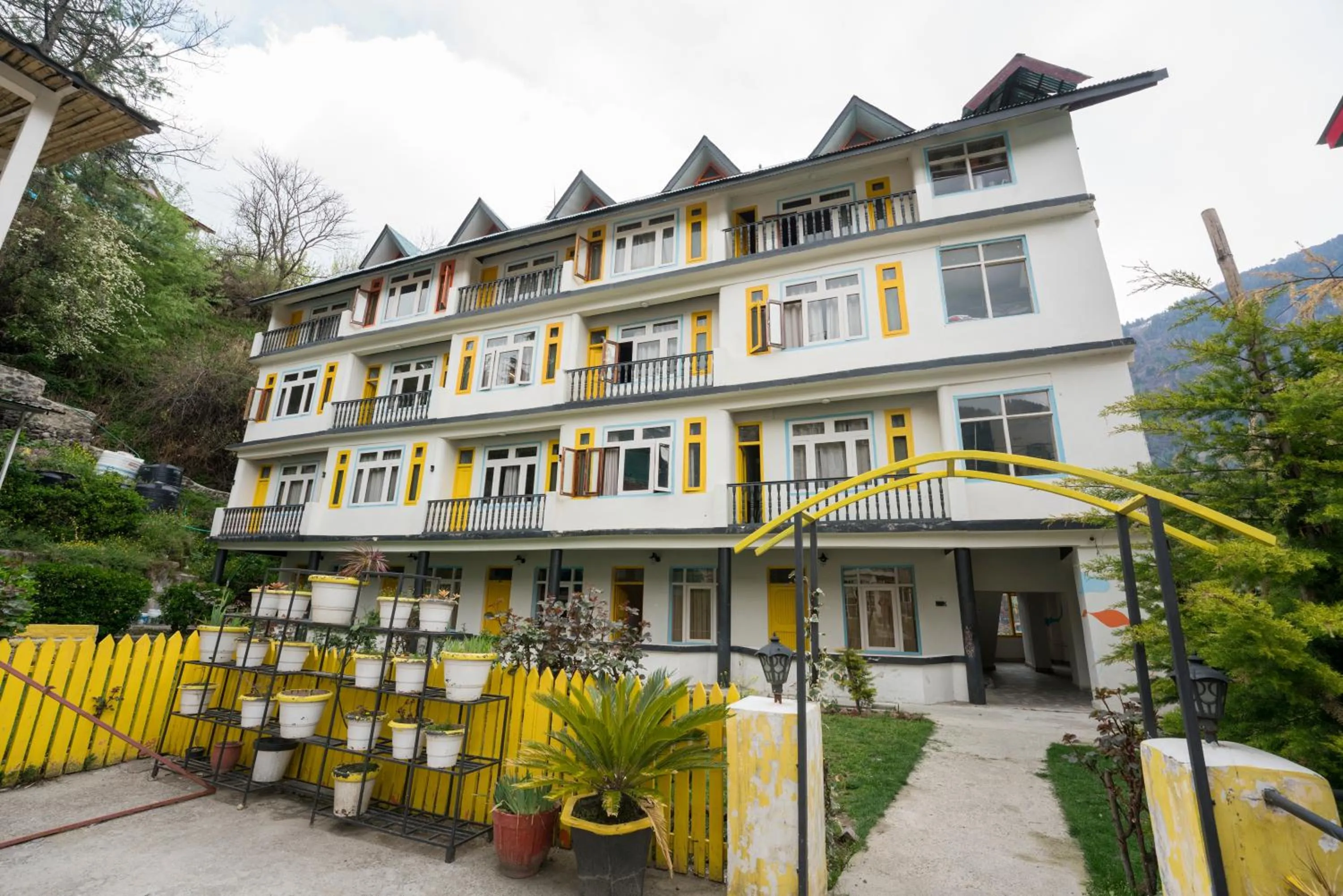 Property building in The Village Manali- Café, Bar & Bistro