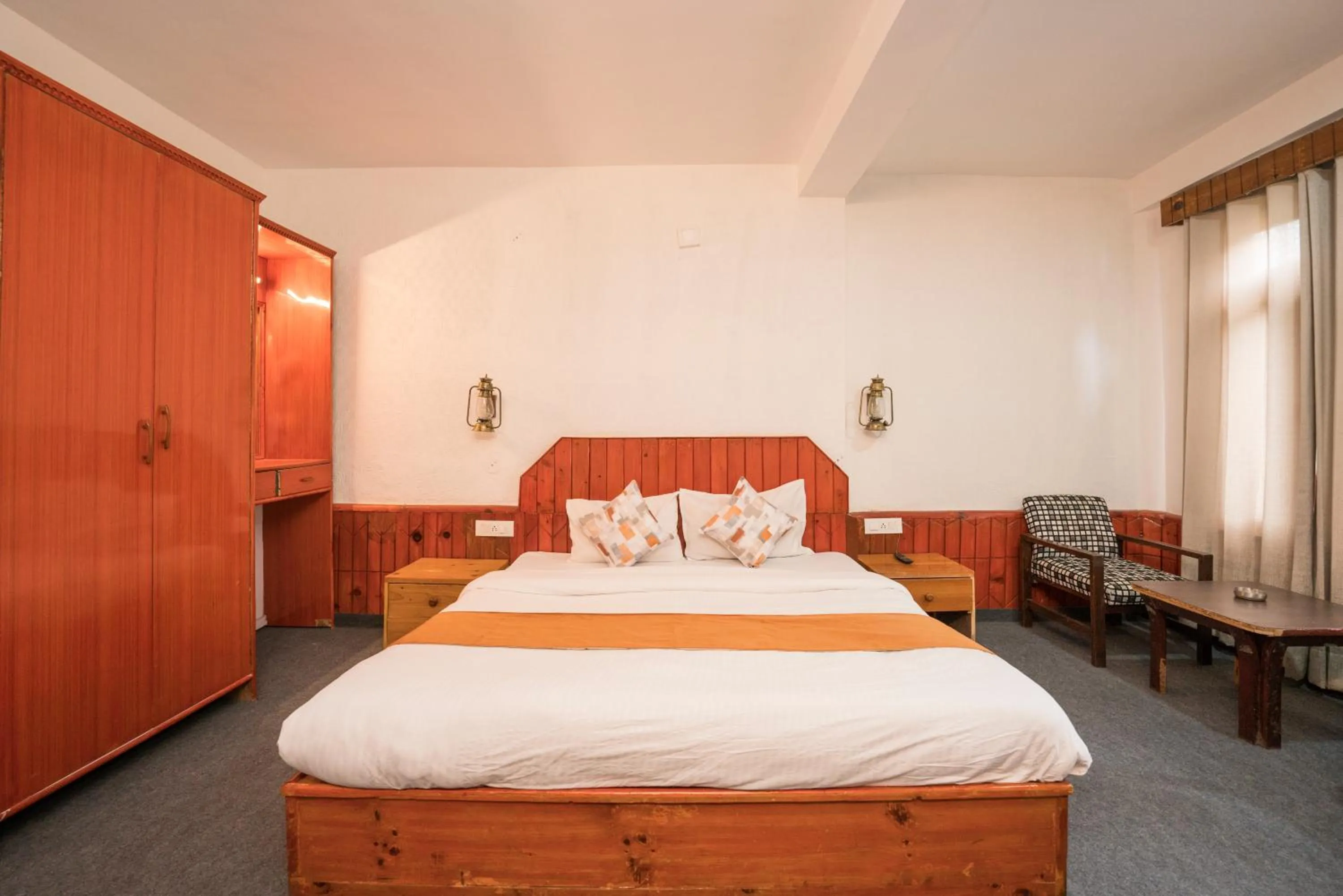 Bed in The Village Manali- Café, Bar & Bistro