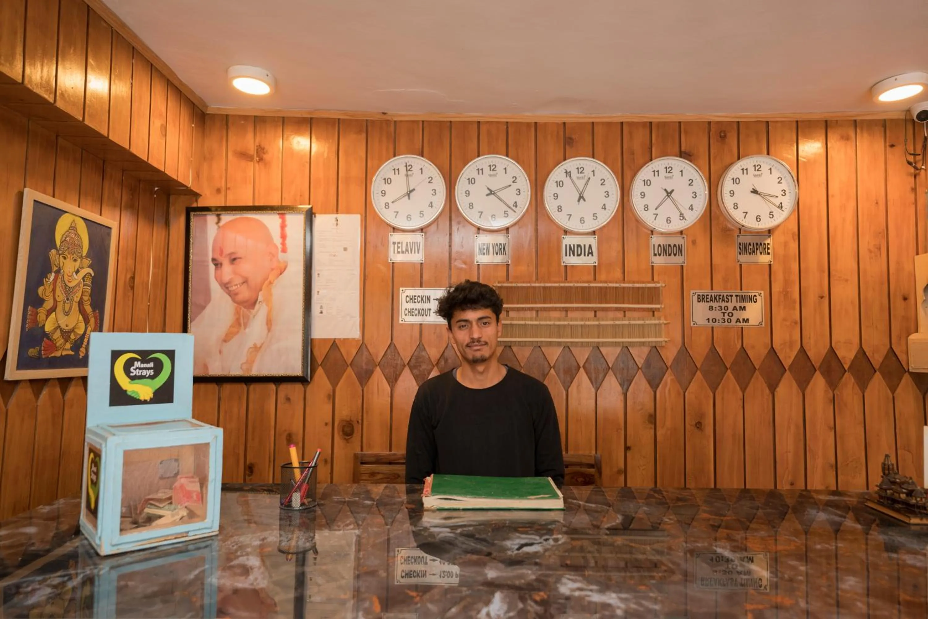 Staff in The Village Manali- Café, Bar & Bistro