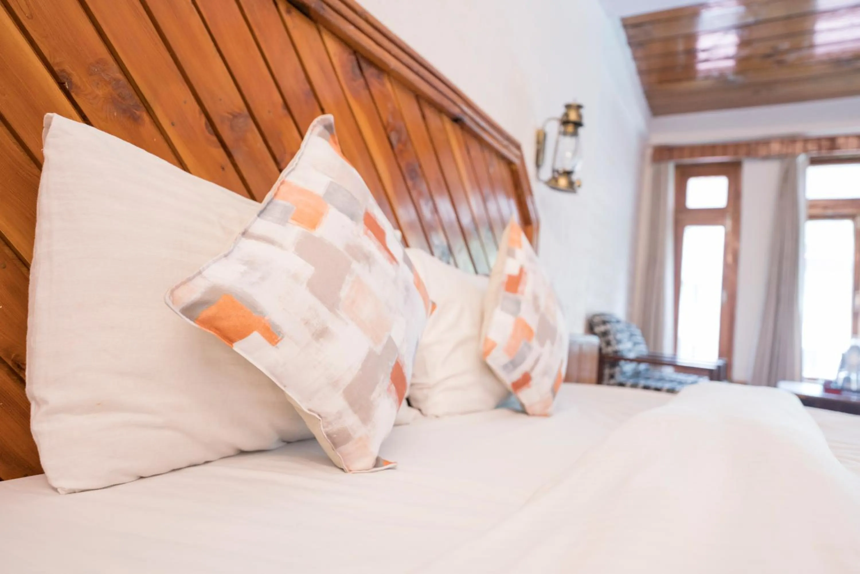 Bed in The Village Manali- Café, Bar & Bistro