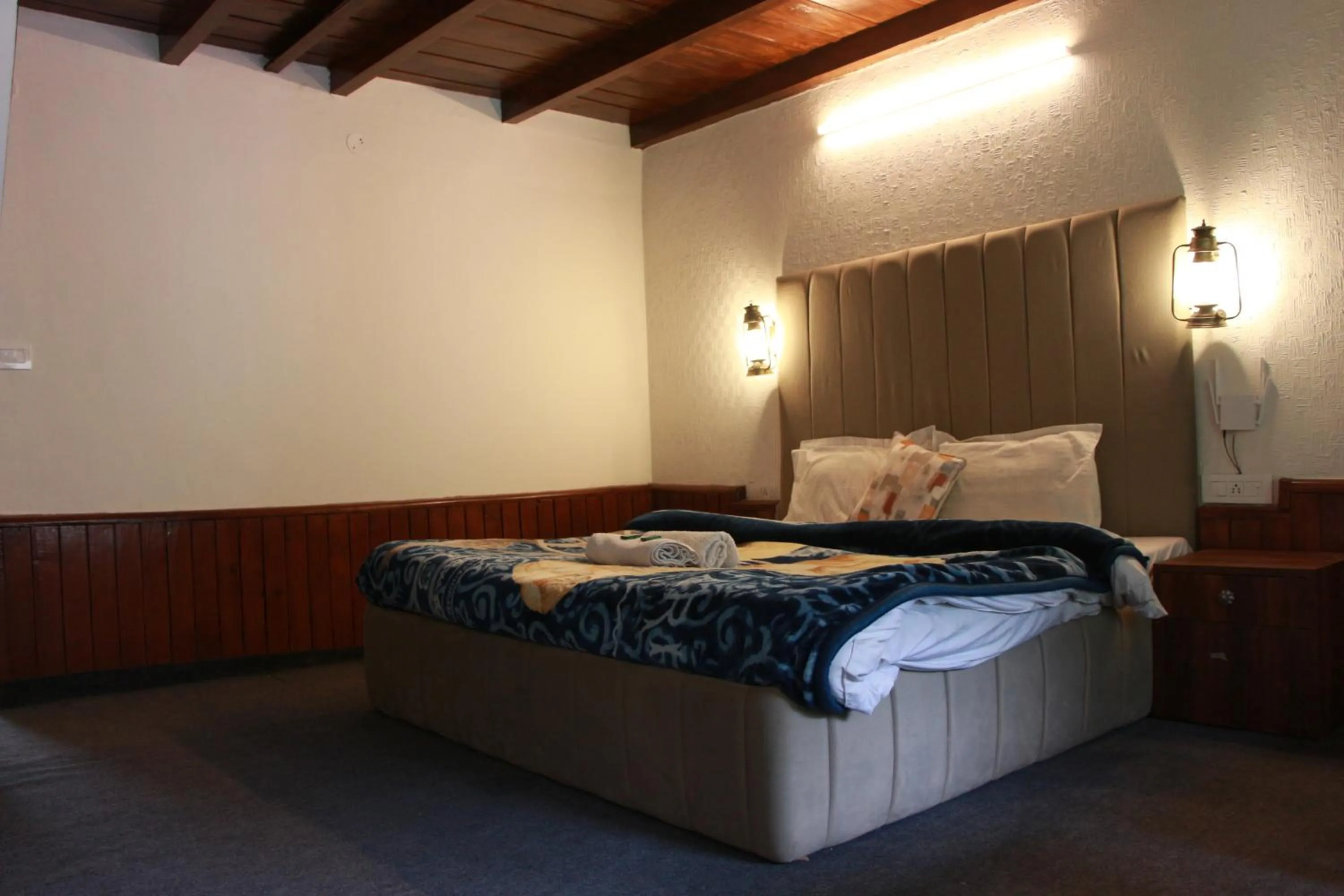 Bed in The Village Manali- Café, Bar & Bistro