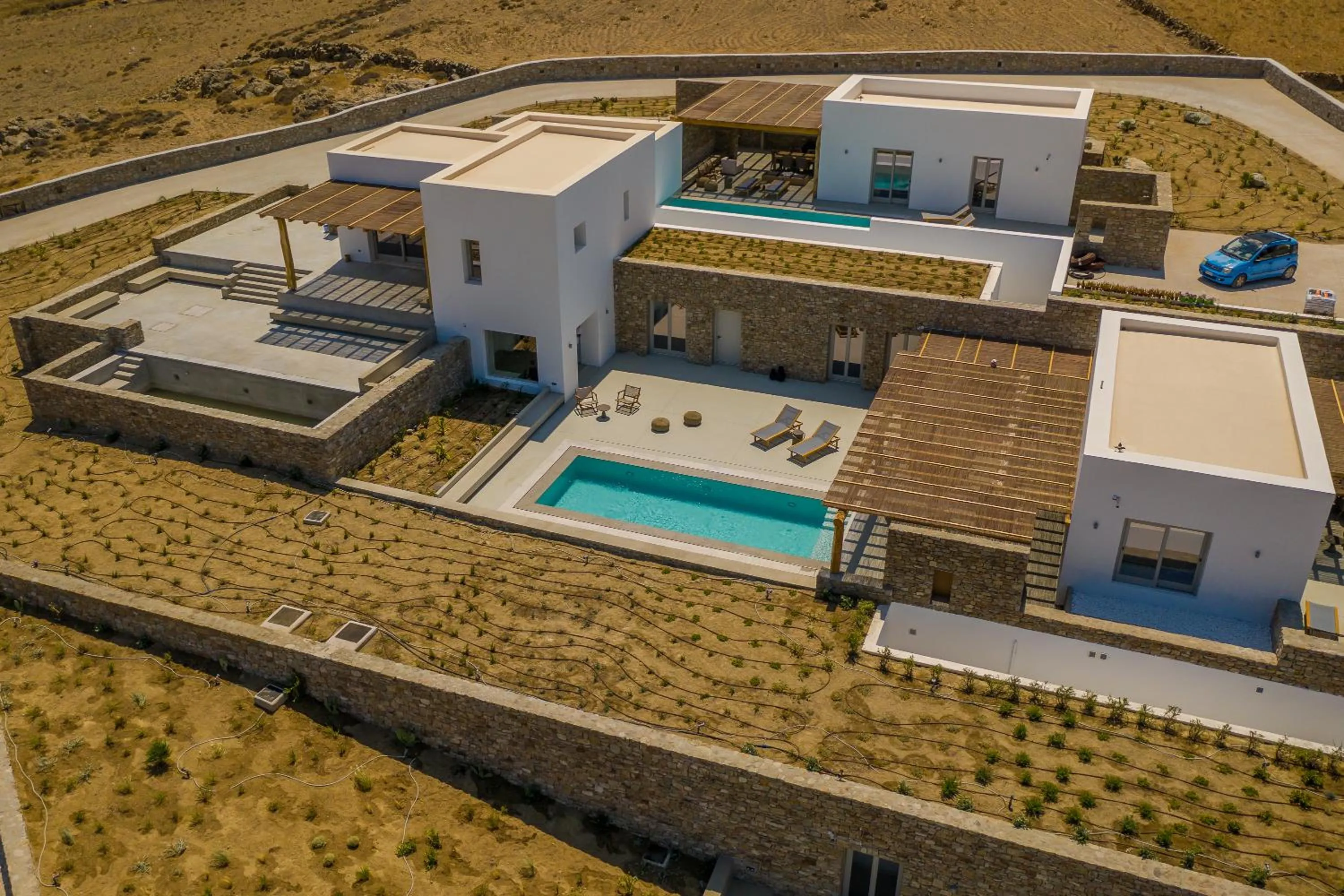 Bird's eye view in Amarelo Suites