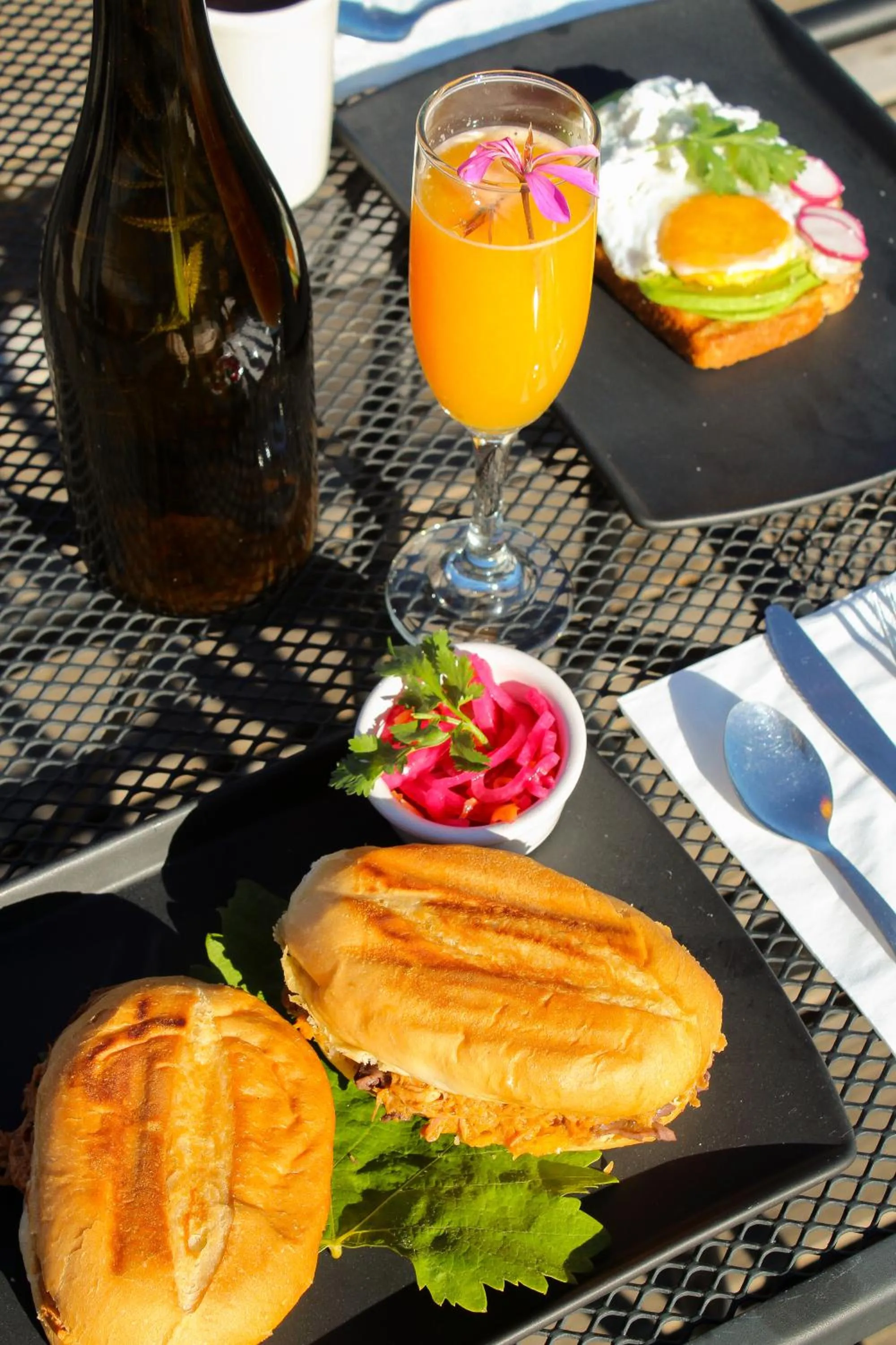 Breakfast in Origen75 Loft - Villas - Skypool - Viñedo, Valle de Guadalupe