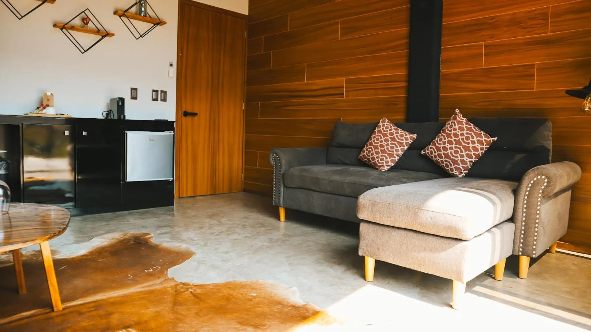 Living room in Origen75 Loft - Villas - Skypool - Viñedo, Valle de Guadalupe